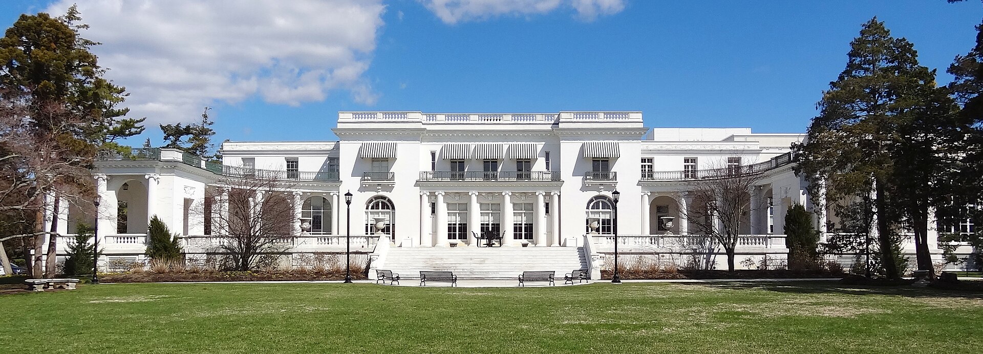 Murry Guggenheim House, now the Guggenheim Library at Monmouth University. — West Long Branch, New Jersey