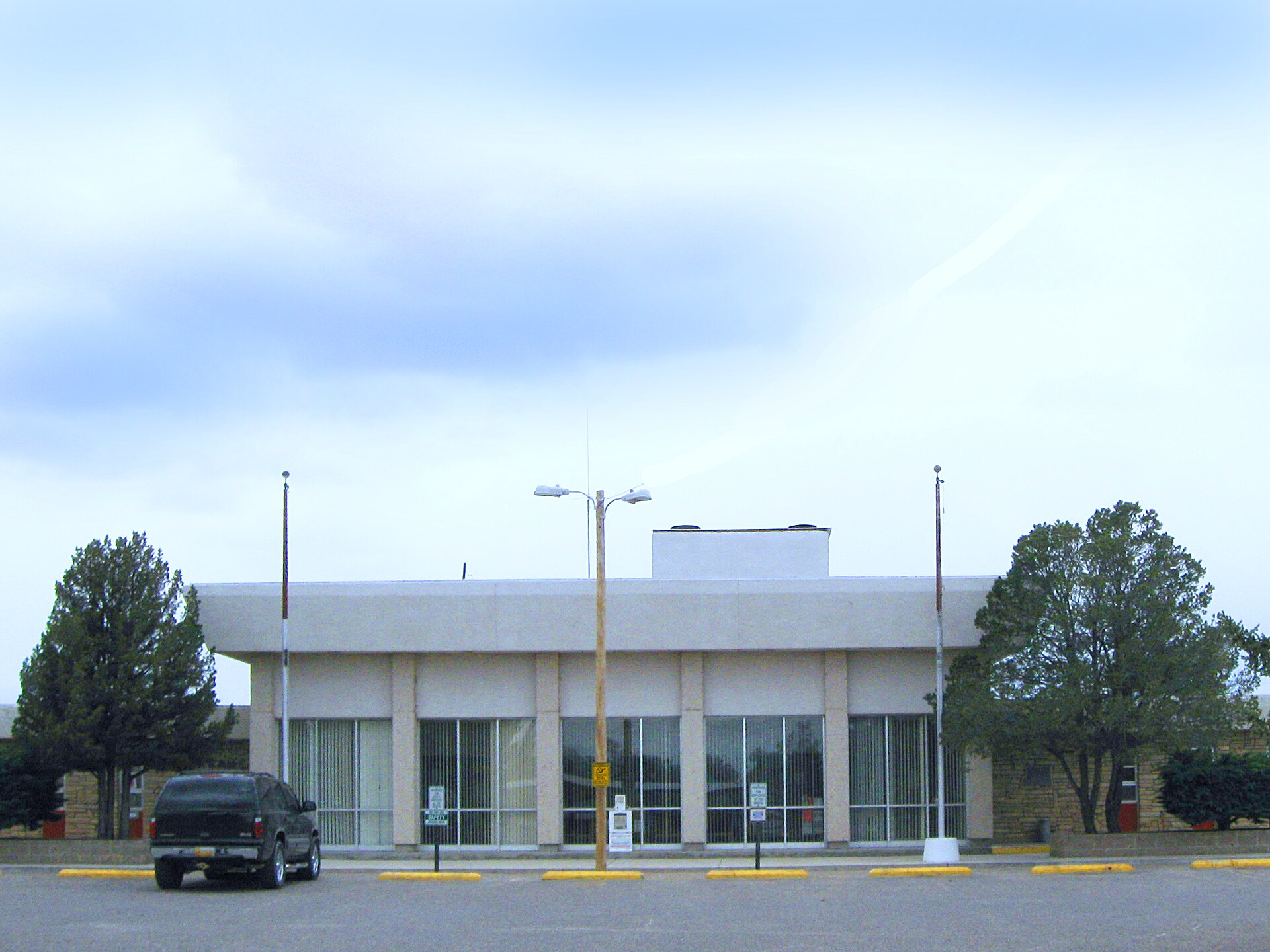 Torrance County (New Mexico) Court House, located at 209 9th Street in Estancia.