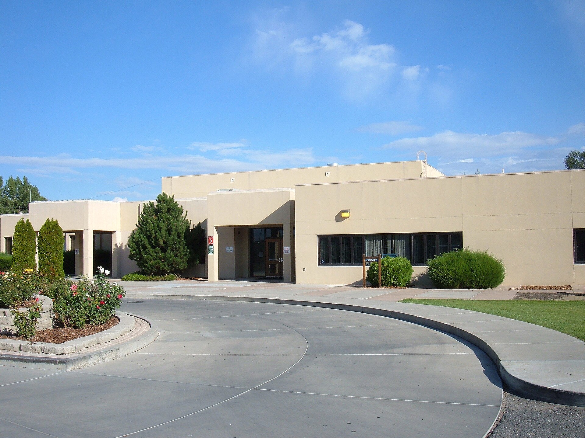 Bloomfield Public Library in Bloomfield, New Mexico.