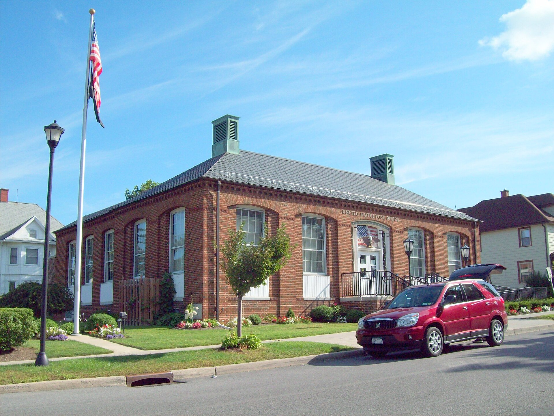 U.S. Post Office, Akron NY, August 2010 — New York
