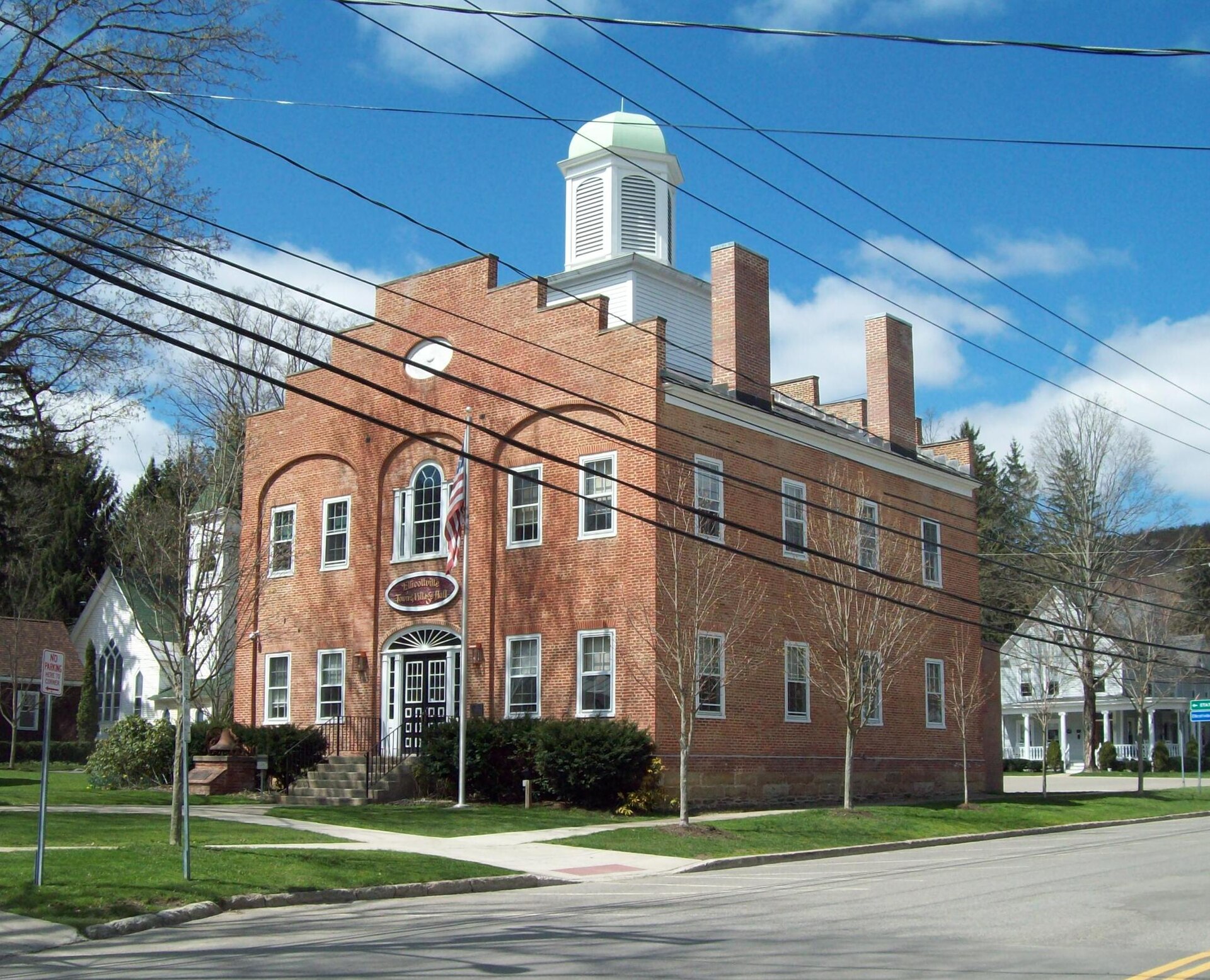 Ellicottville Town Hall, June 2009 — Cattaraugus County, New York
