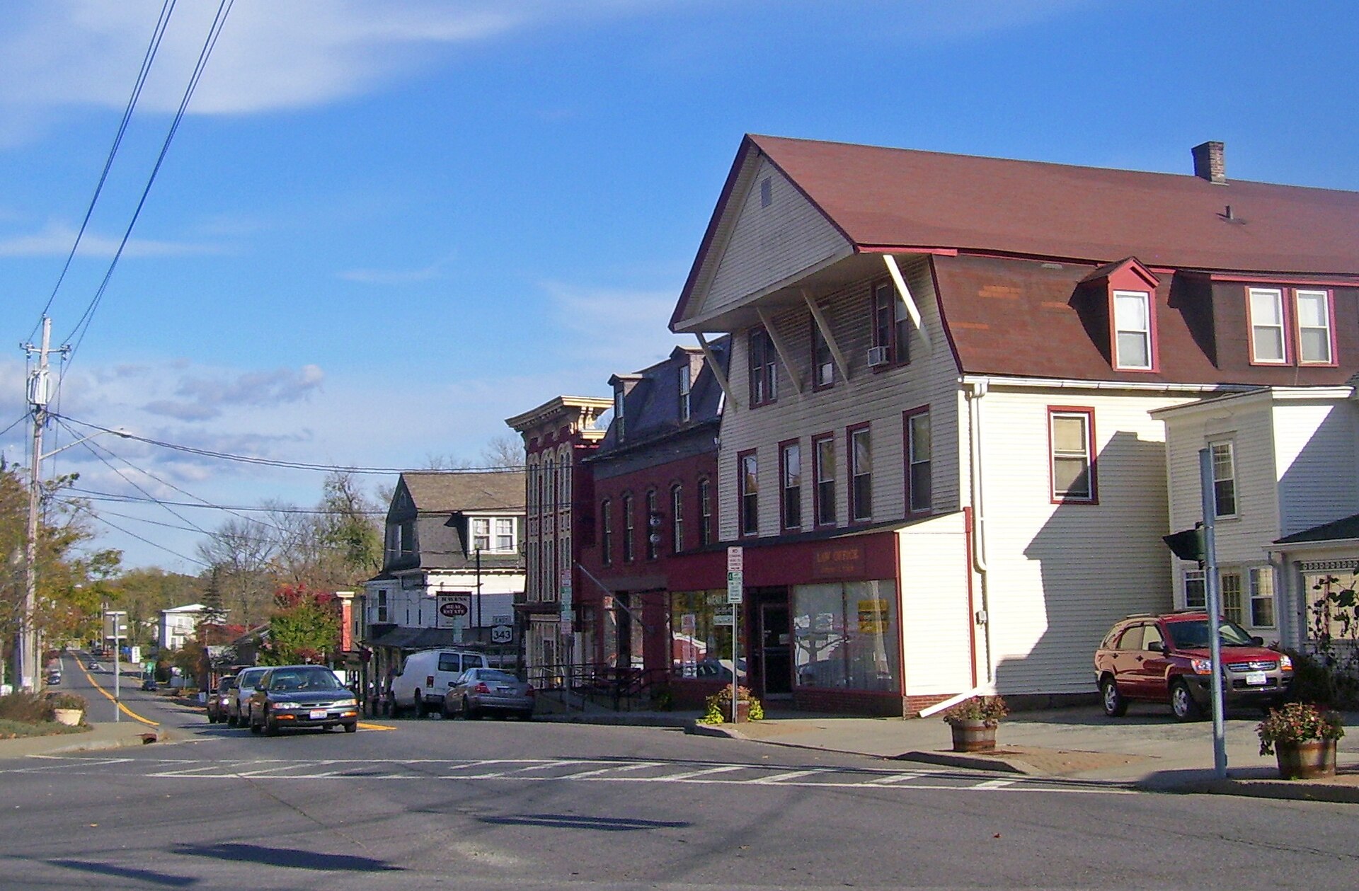 Main Street in Amenia, New York