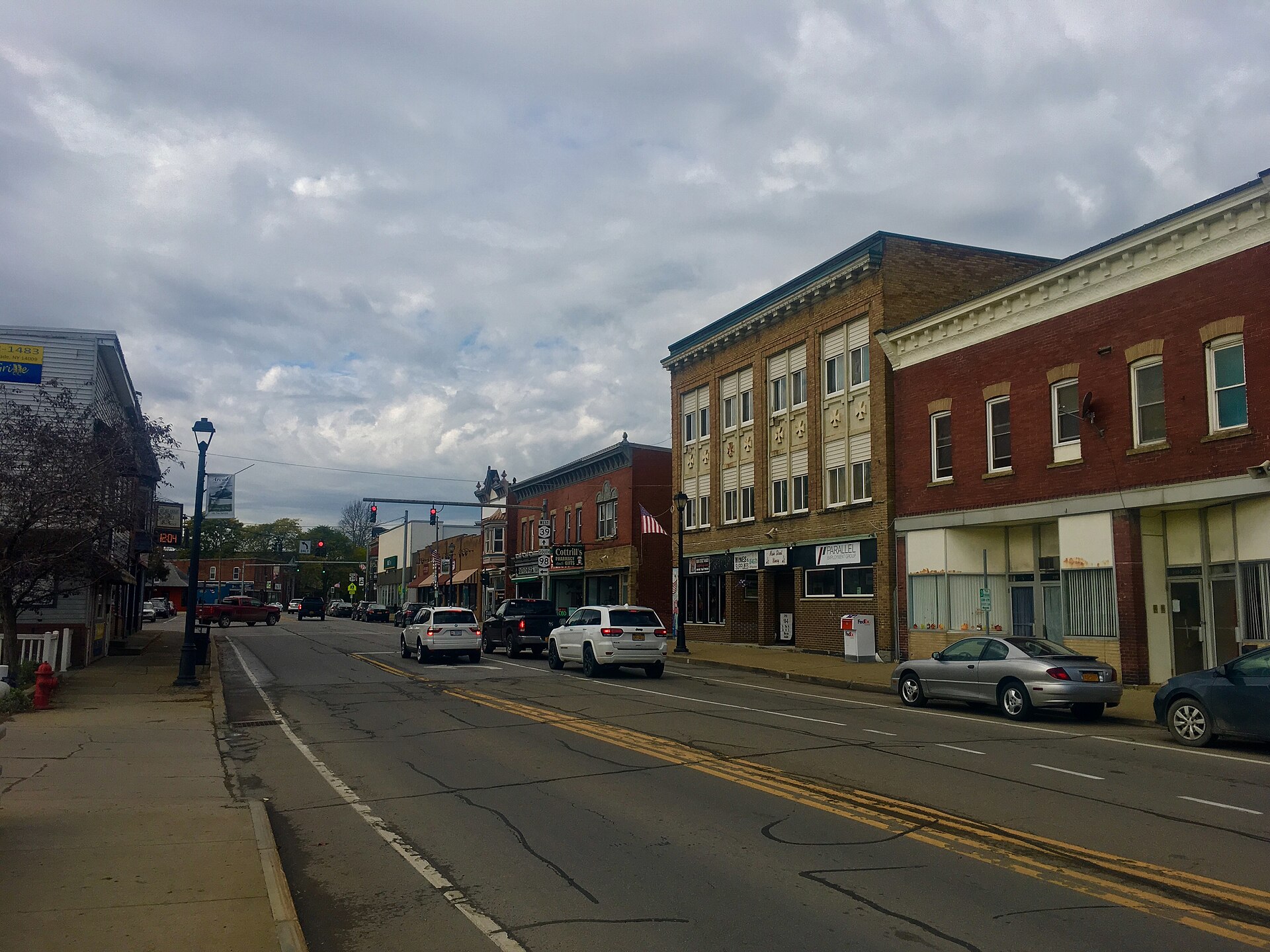 Main Street in Arcade, New York