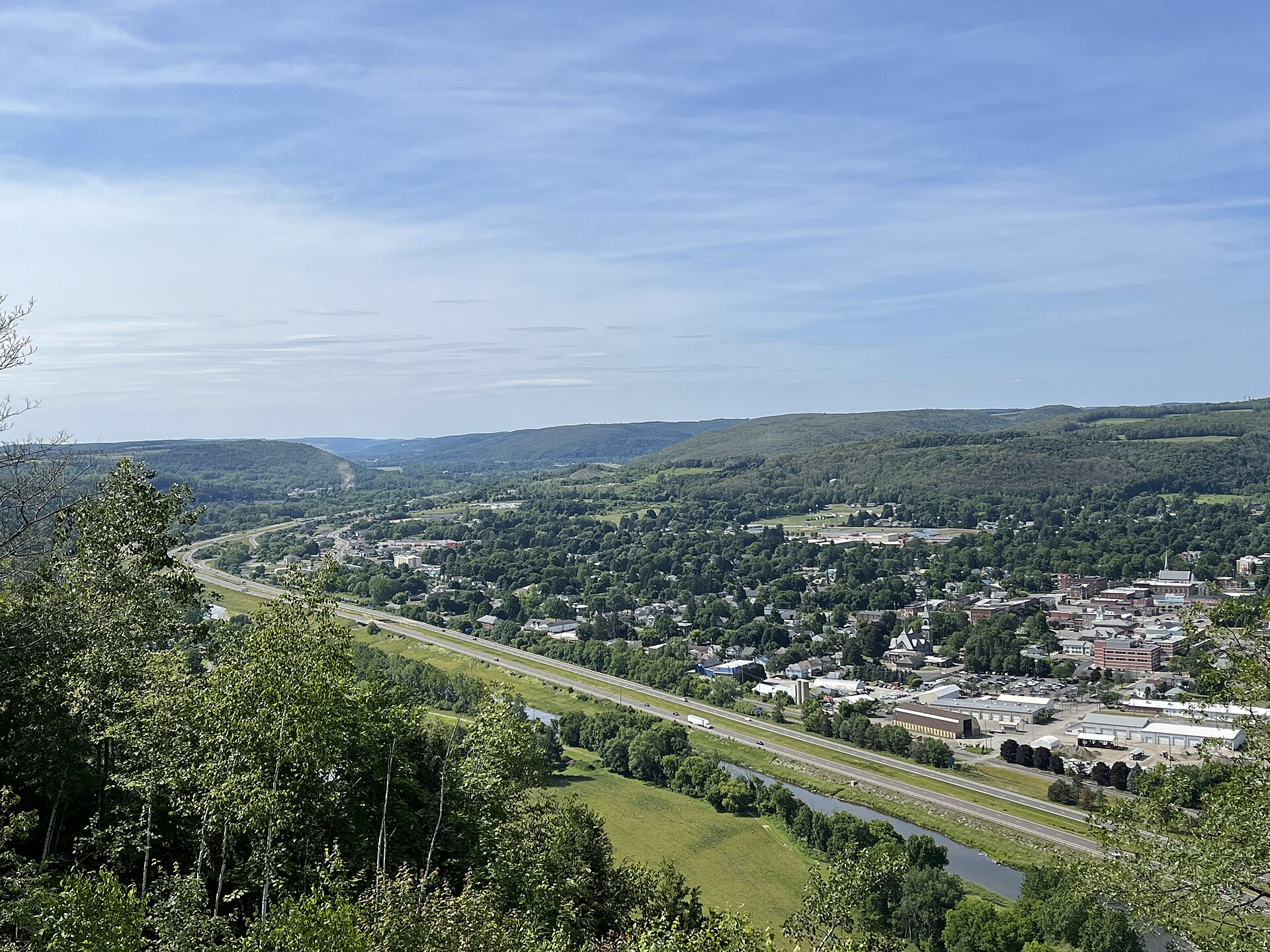 Outdoor view in Bath, New York