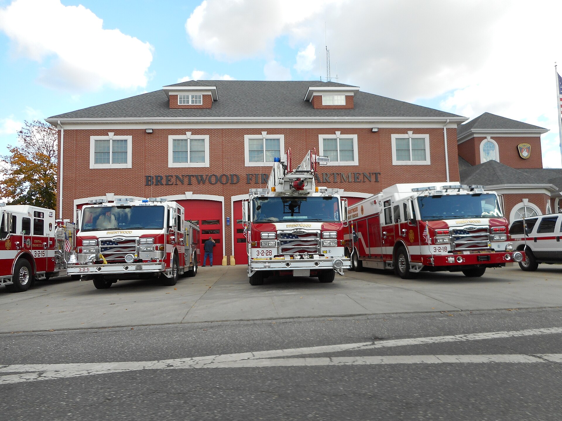 The second attempt to capture an image of the Brentwood Fire Department in Brentwood, New York.