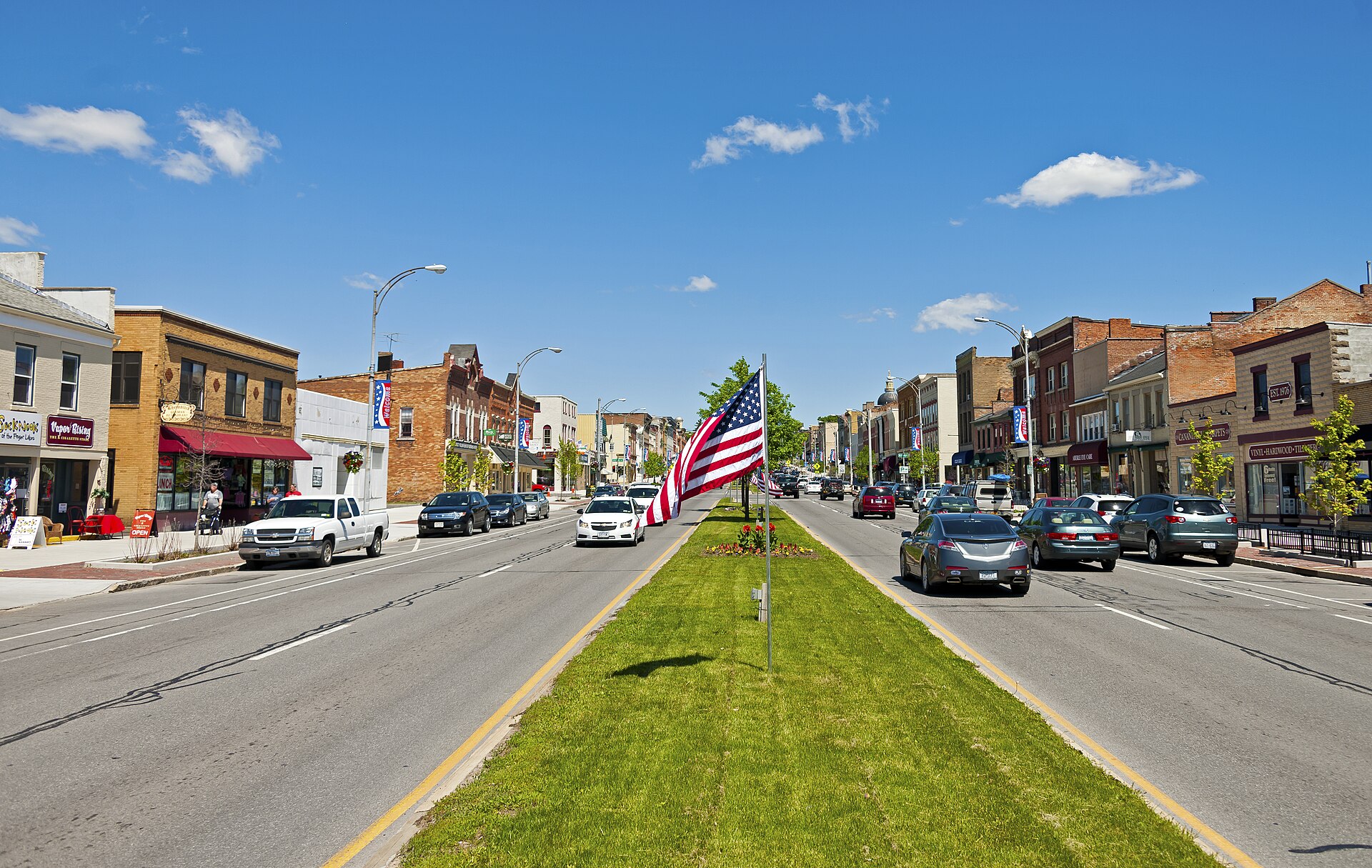 Main Street in Canandaigua, New York