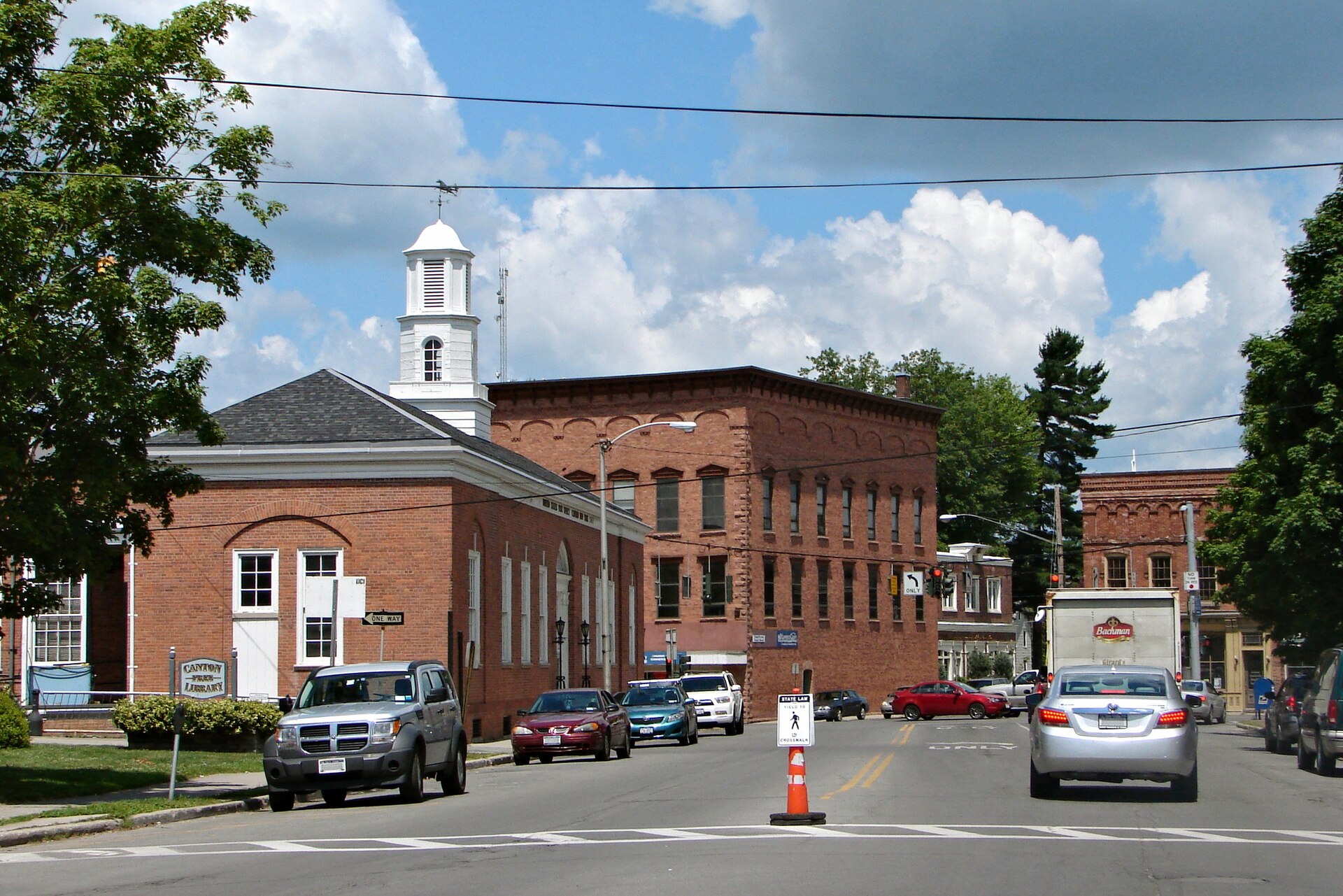 Outdoor view in Canton, New York