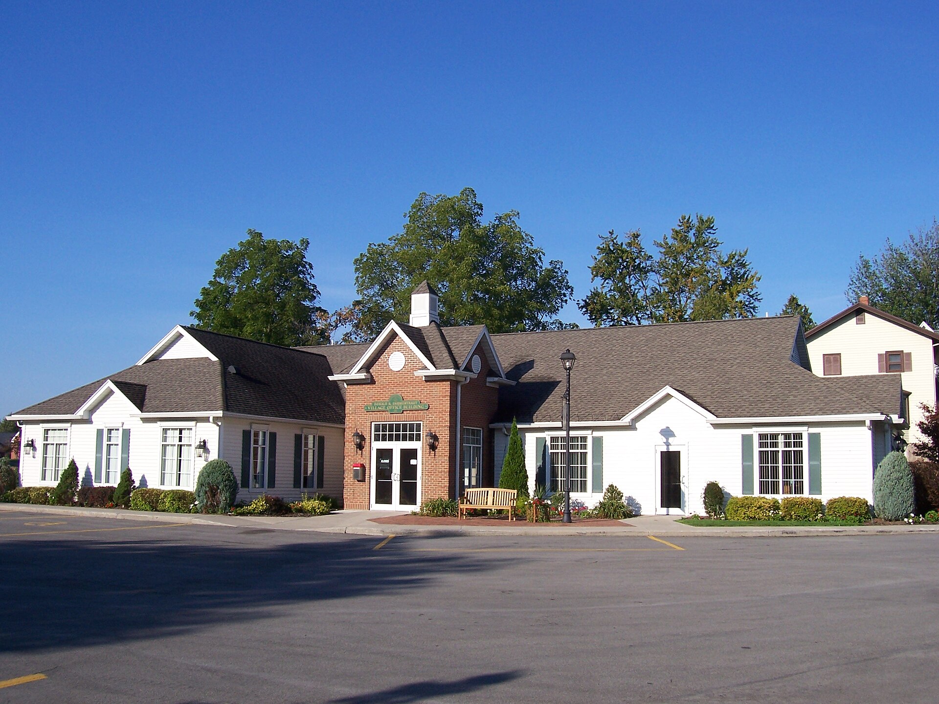Churchville, New York village hall