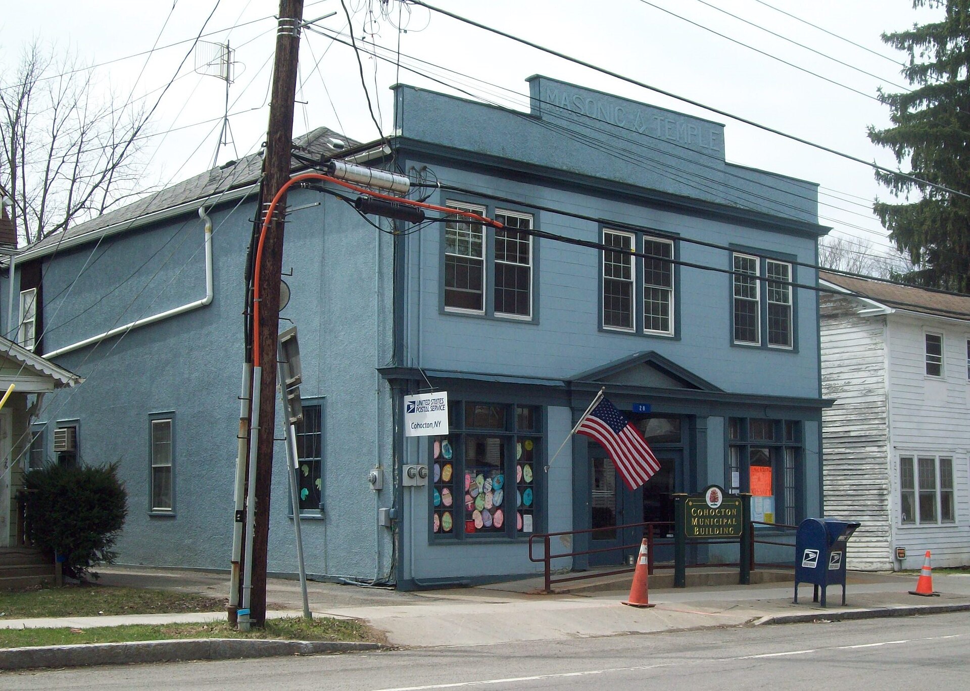Local building in Cohocton, New York