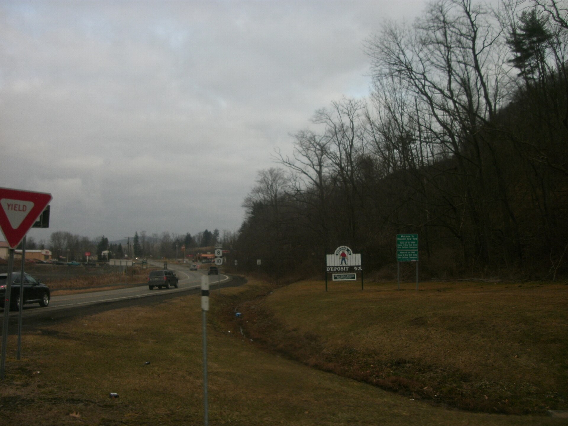 Outdoor view in Deposit, New York