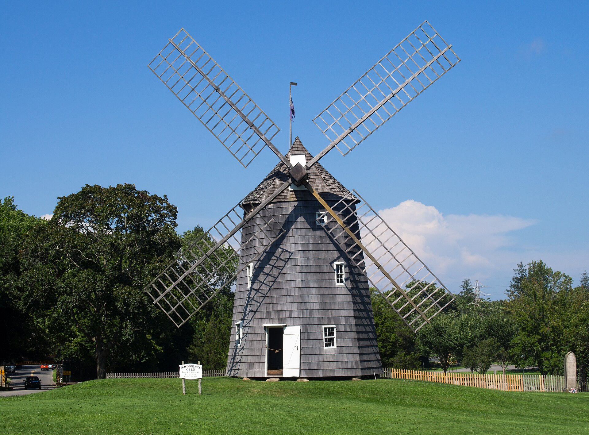 Old Hook Mill in East Hampton, NY. — New York