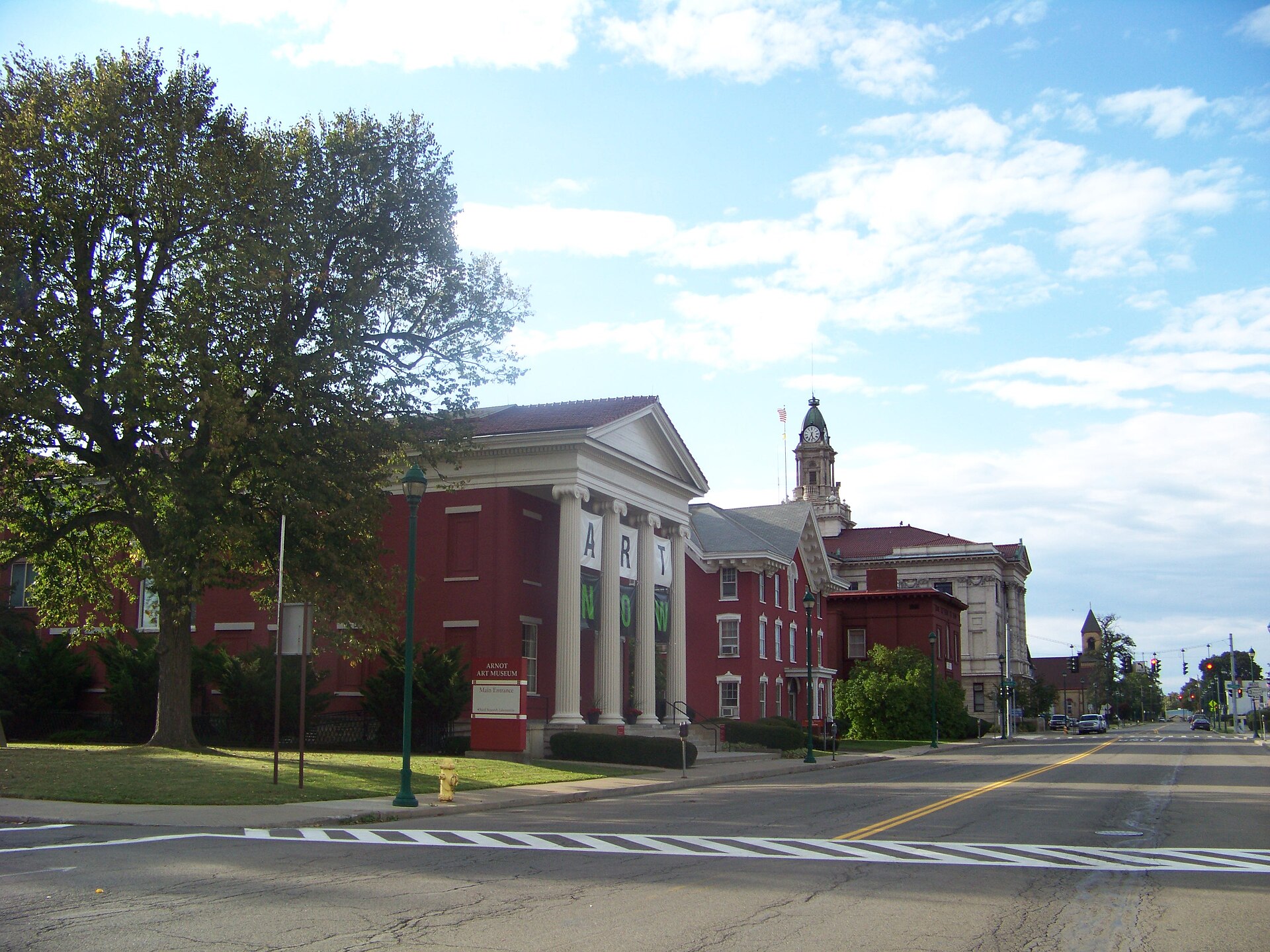 Main Street in Elmira, New York