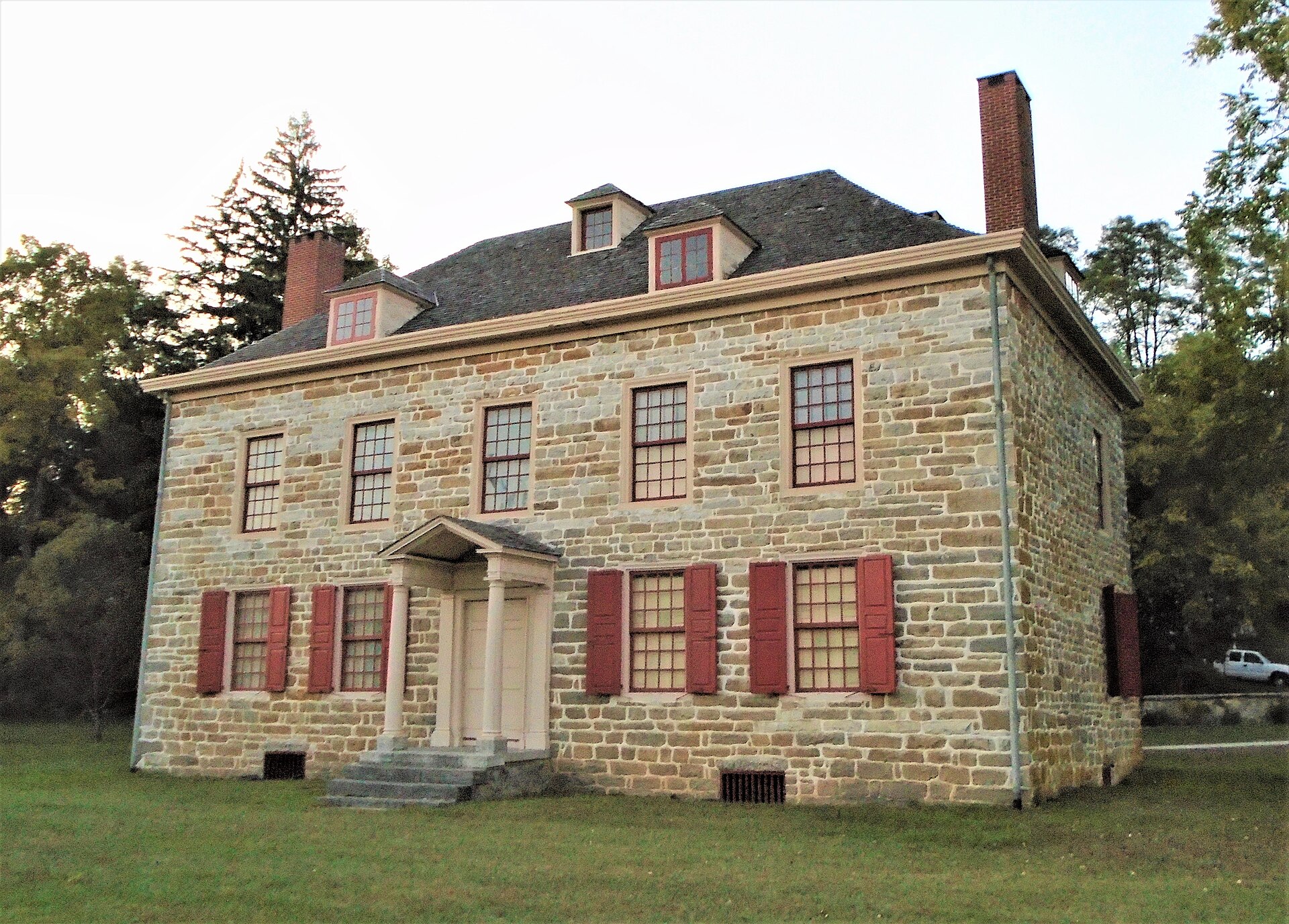Old Fort Johnson, located at 2 Mergner Road (junction of New York State Routes 5 and 67) in Fort Johnson, New York.