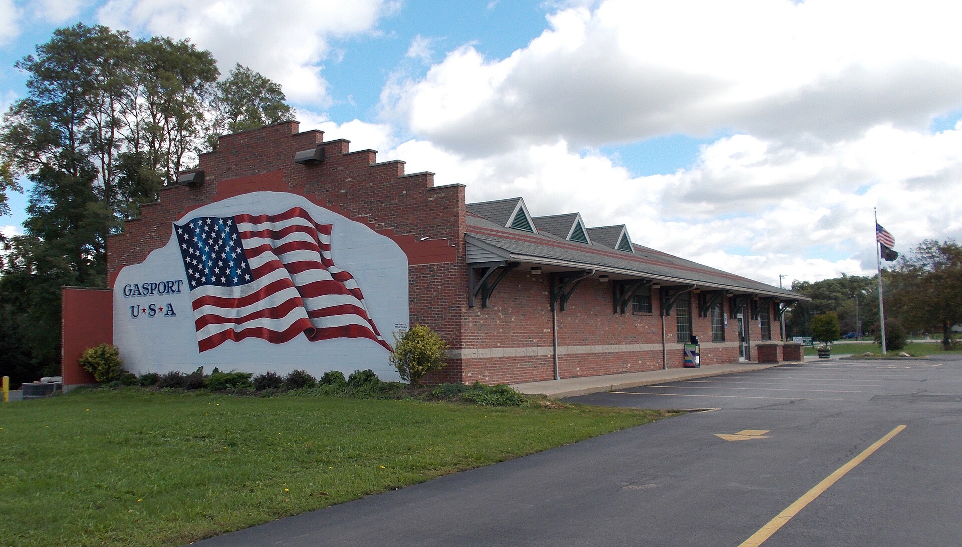 U.S. Post Office, Gasport, NY, September 2012 — New York