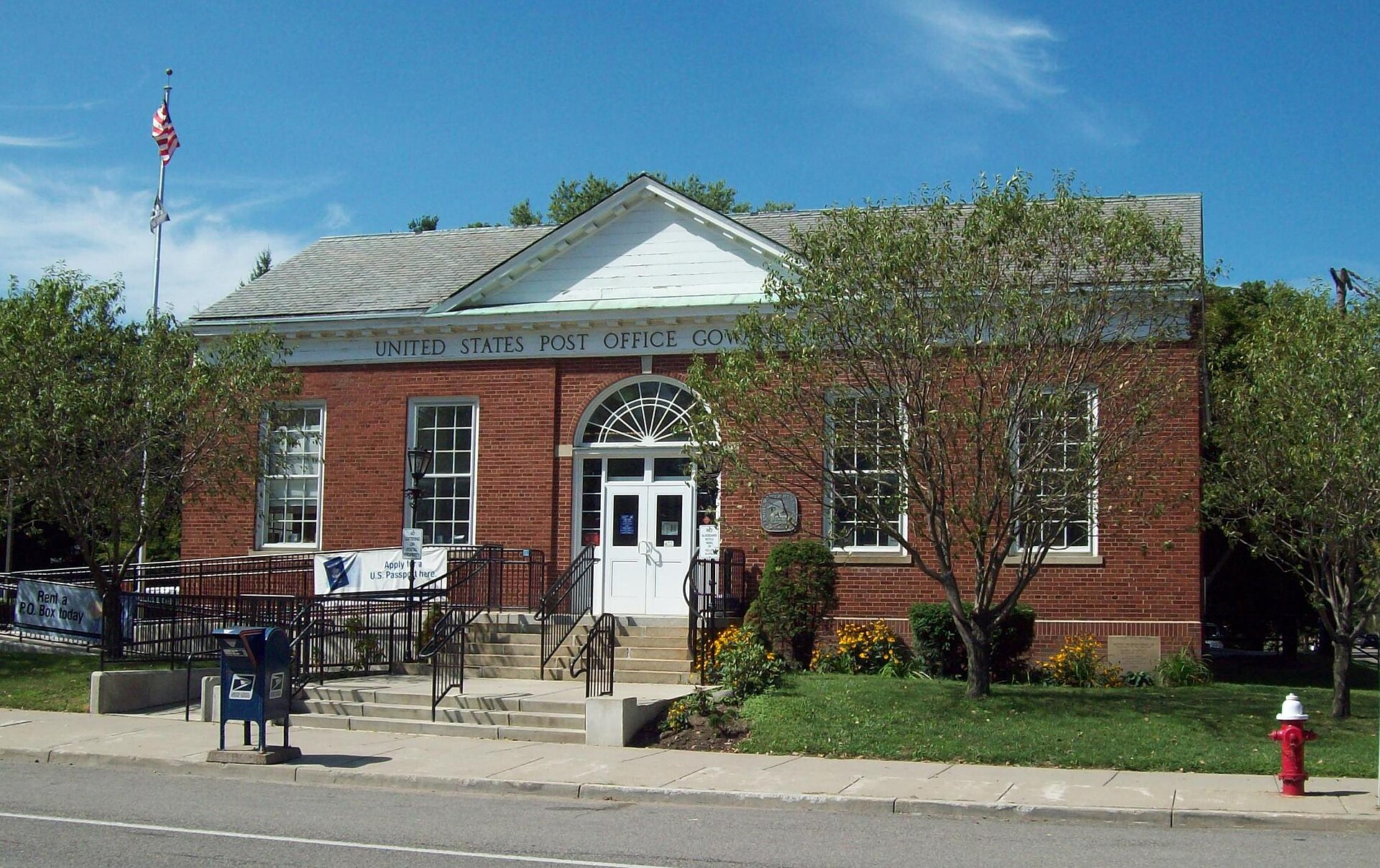 U.S. Post Office, Gowanda NY, August 2010 — New York