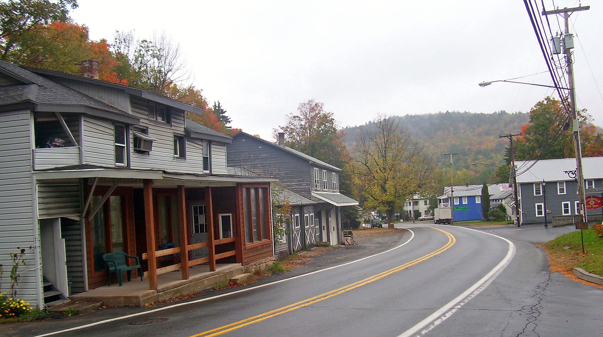 Hamlet of Grahamsville, NY, USA — New York