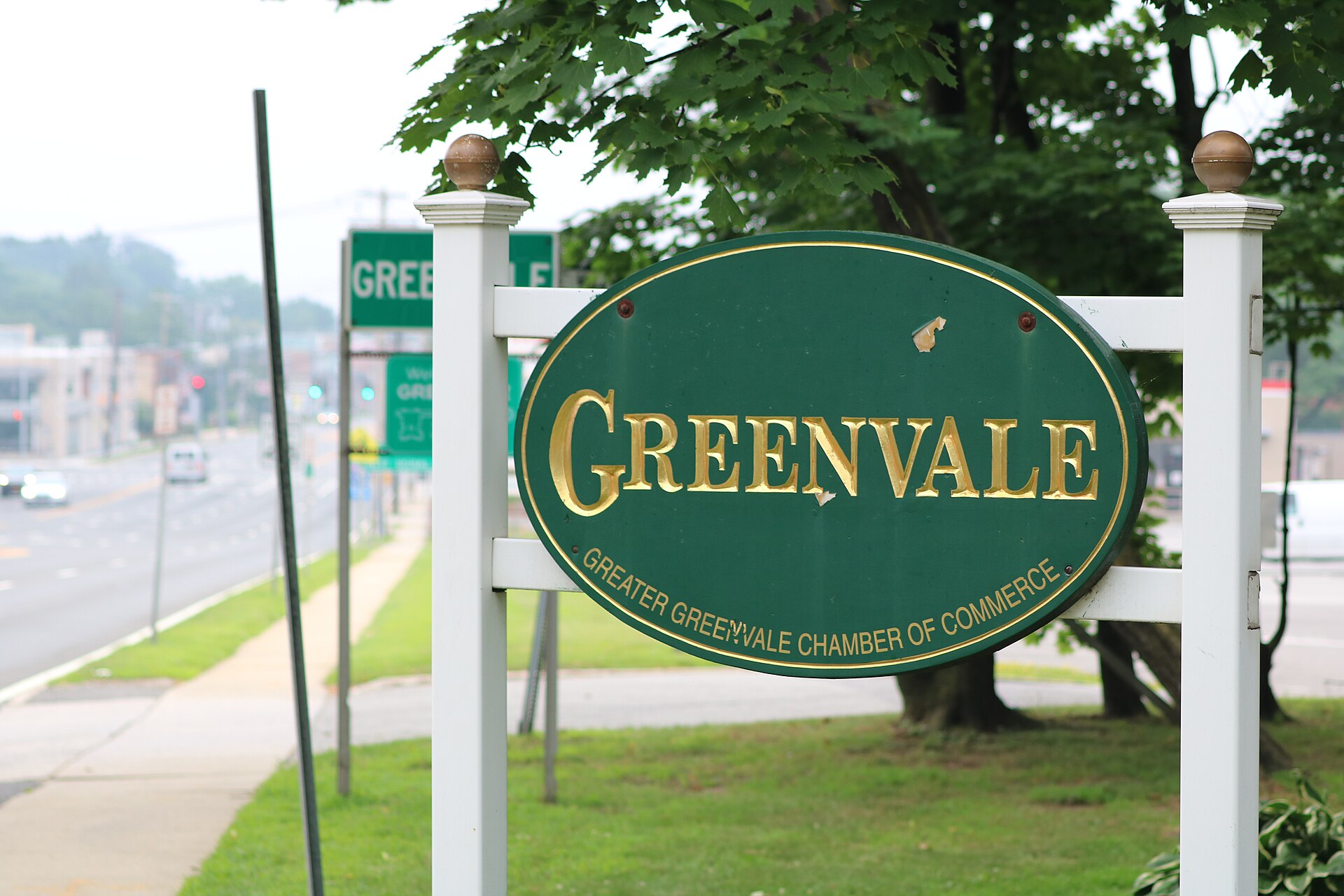 Greenvale Sign — New York