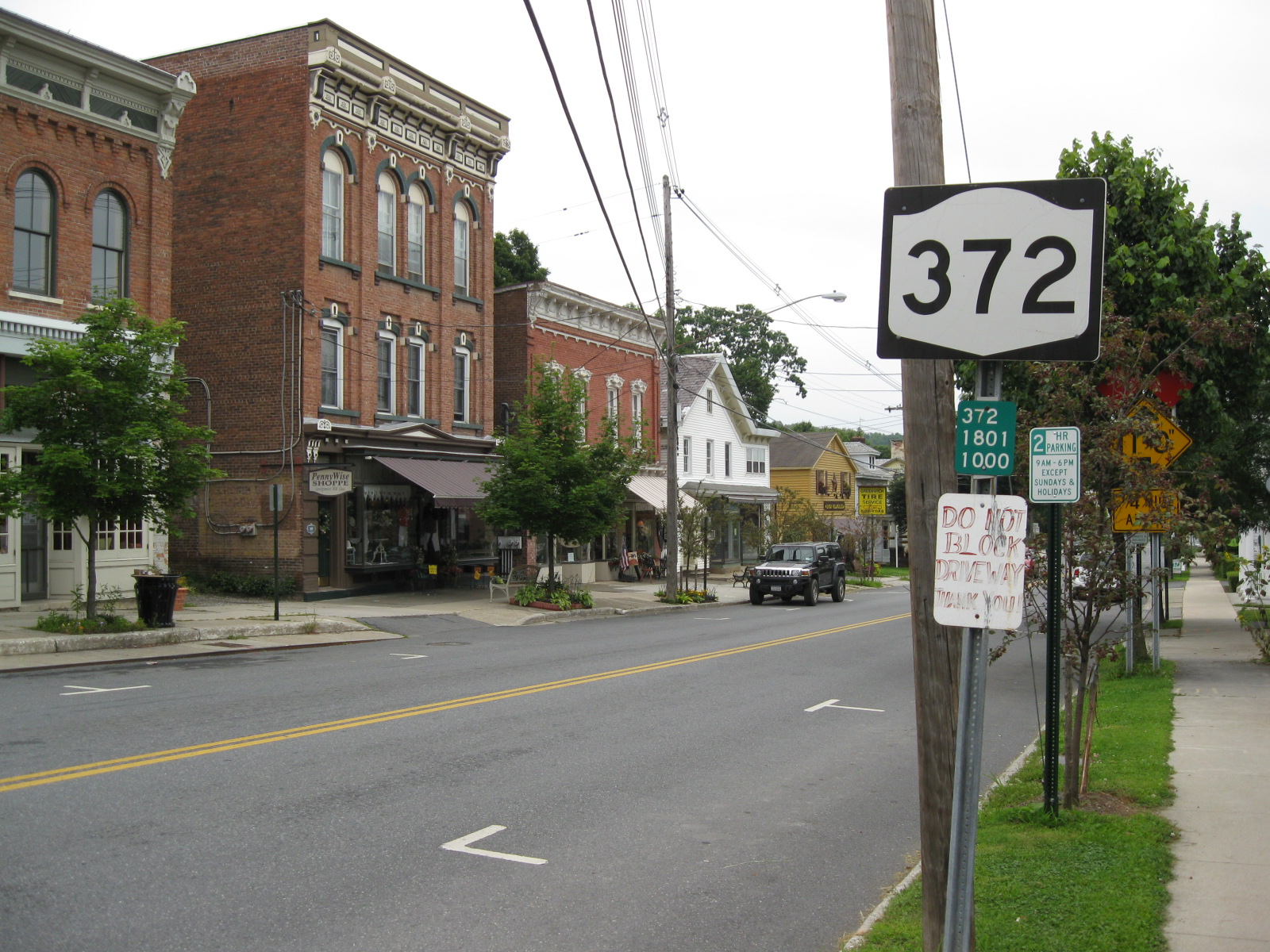 Outdoor view in Greenwich, New York