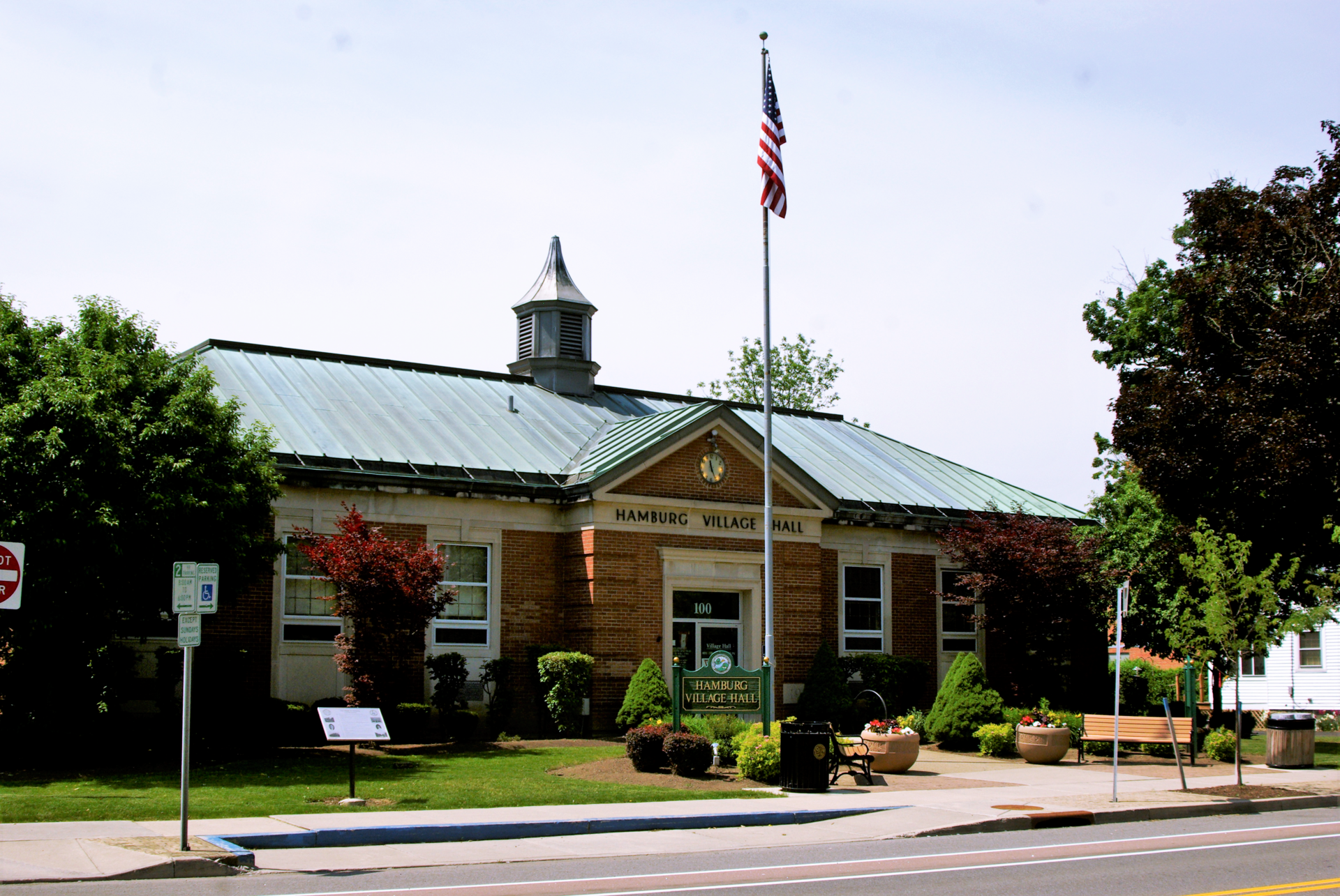 Outdoor view in Hamburg, New York