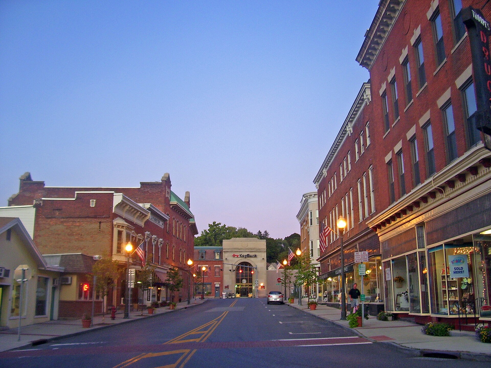 Historic district, Hoosick Falls, NY, USA — New York