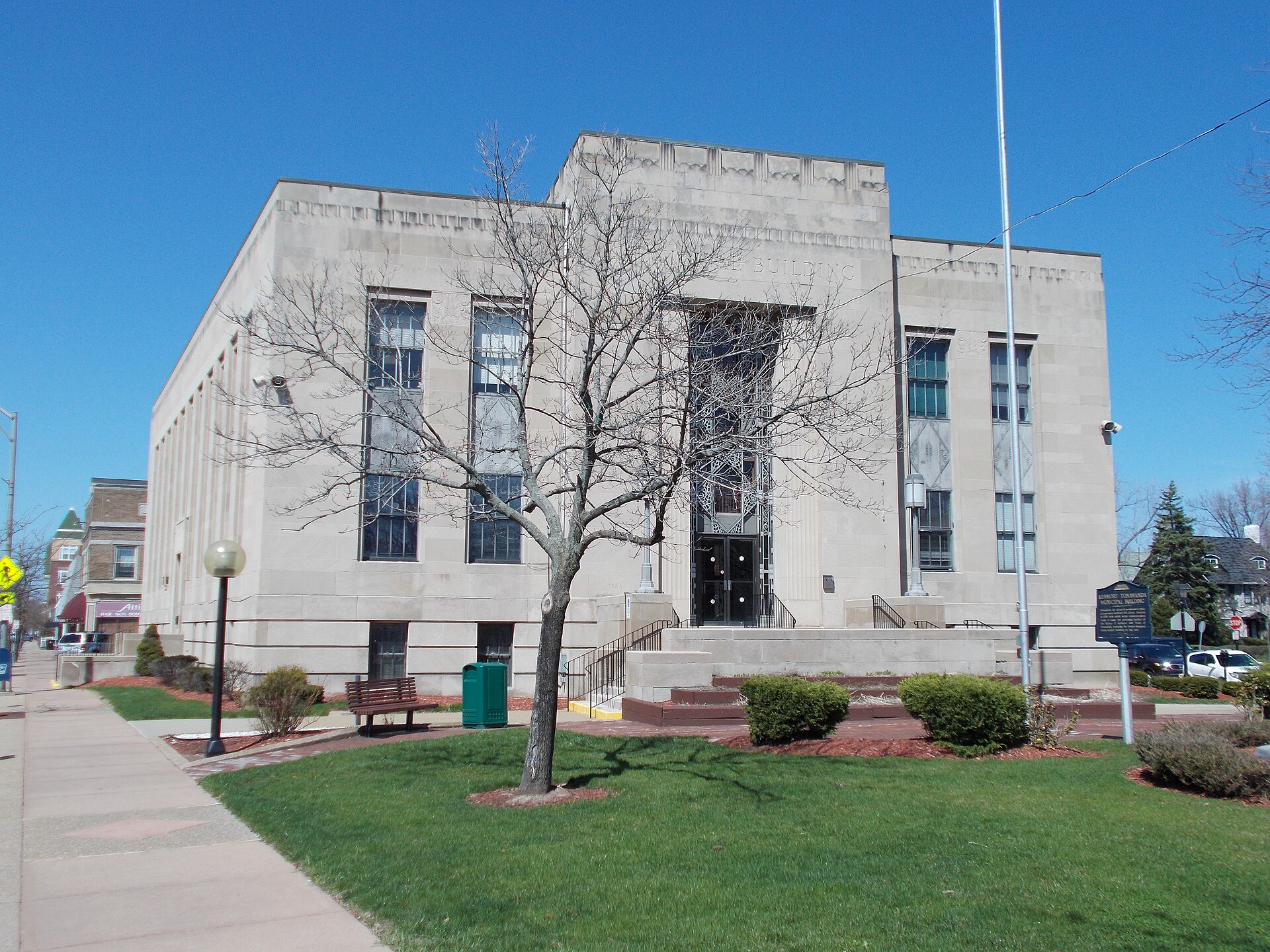 Tonawanda Municipal Building, Kenmore, NY, April 2013 — New York