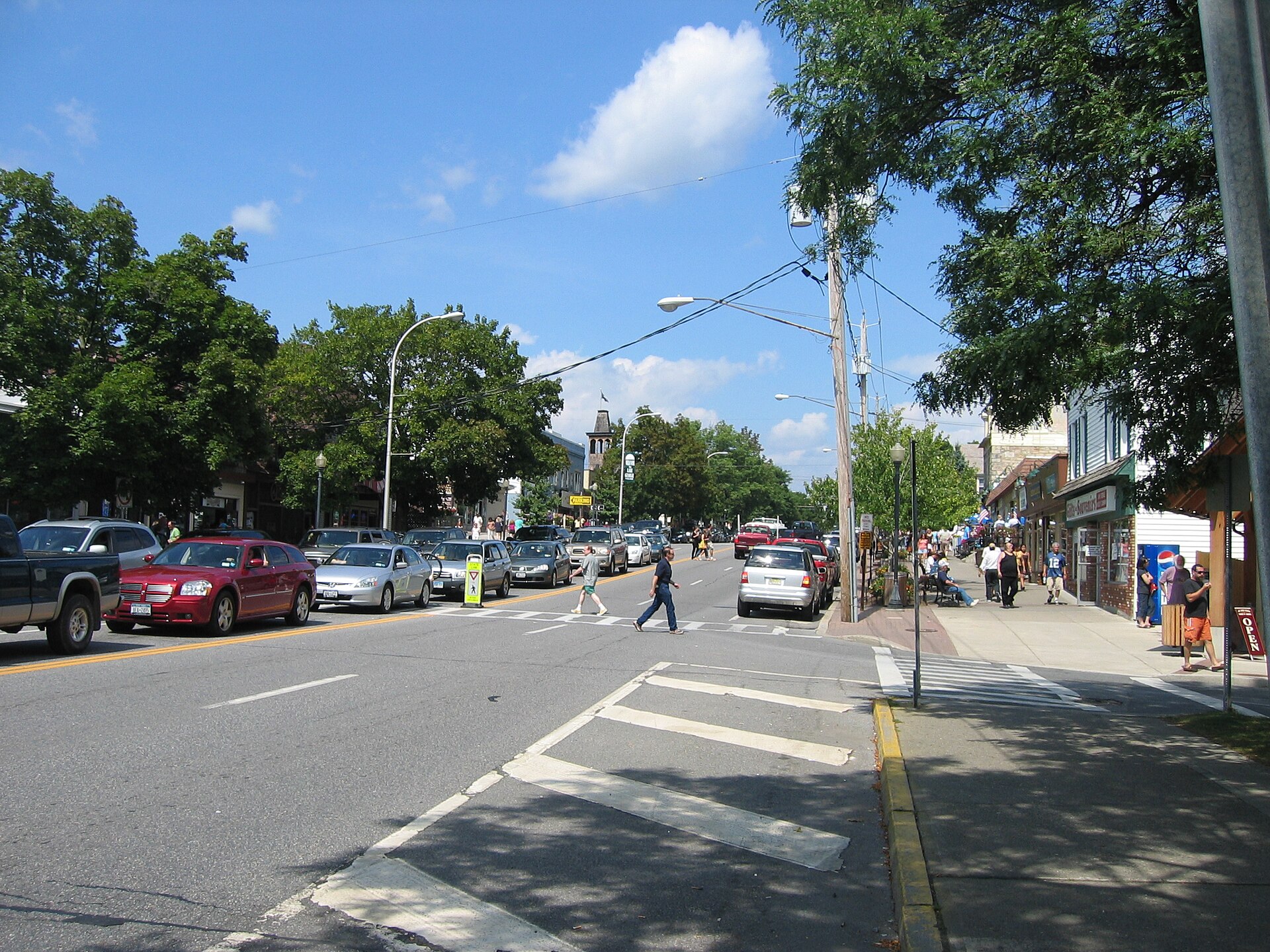 Main Street in Lake George, New York