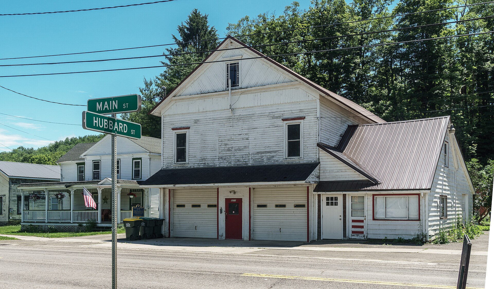 Lisle Village Hall, Main Street, Lisle New York. Built 1902.
