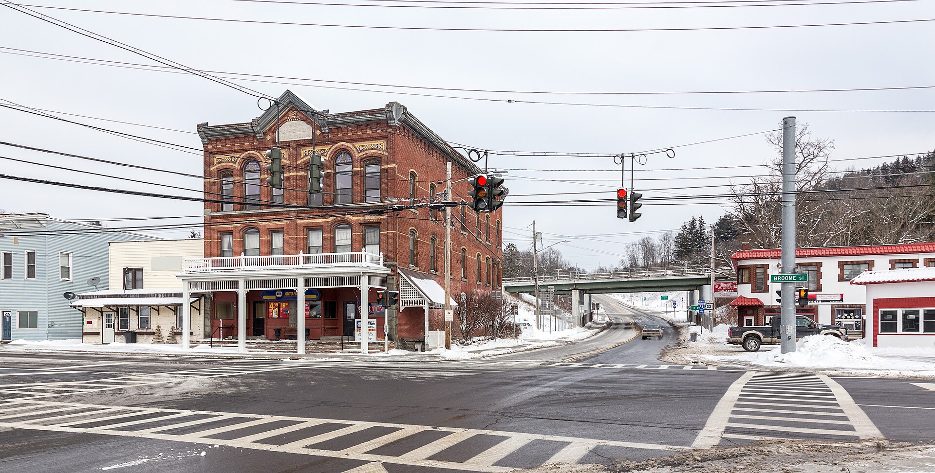Outdoor view in Marathon, New York