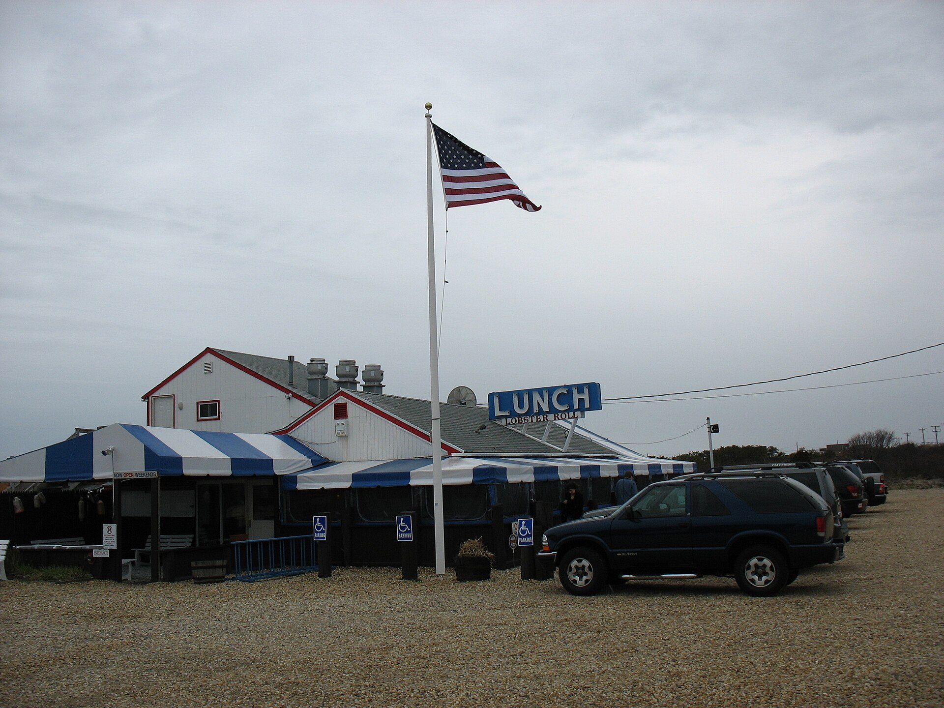 Lunch at Napeague, New York