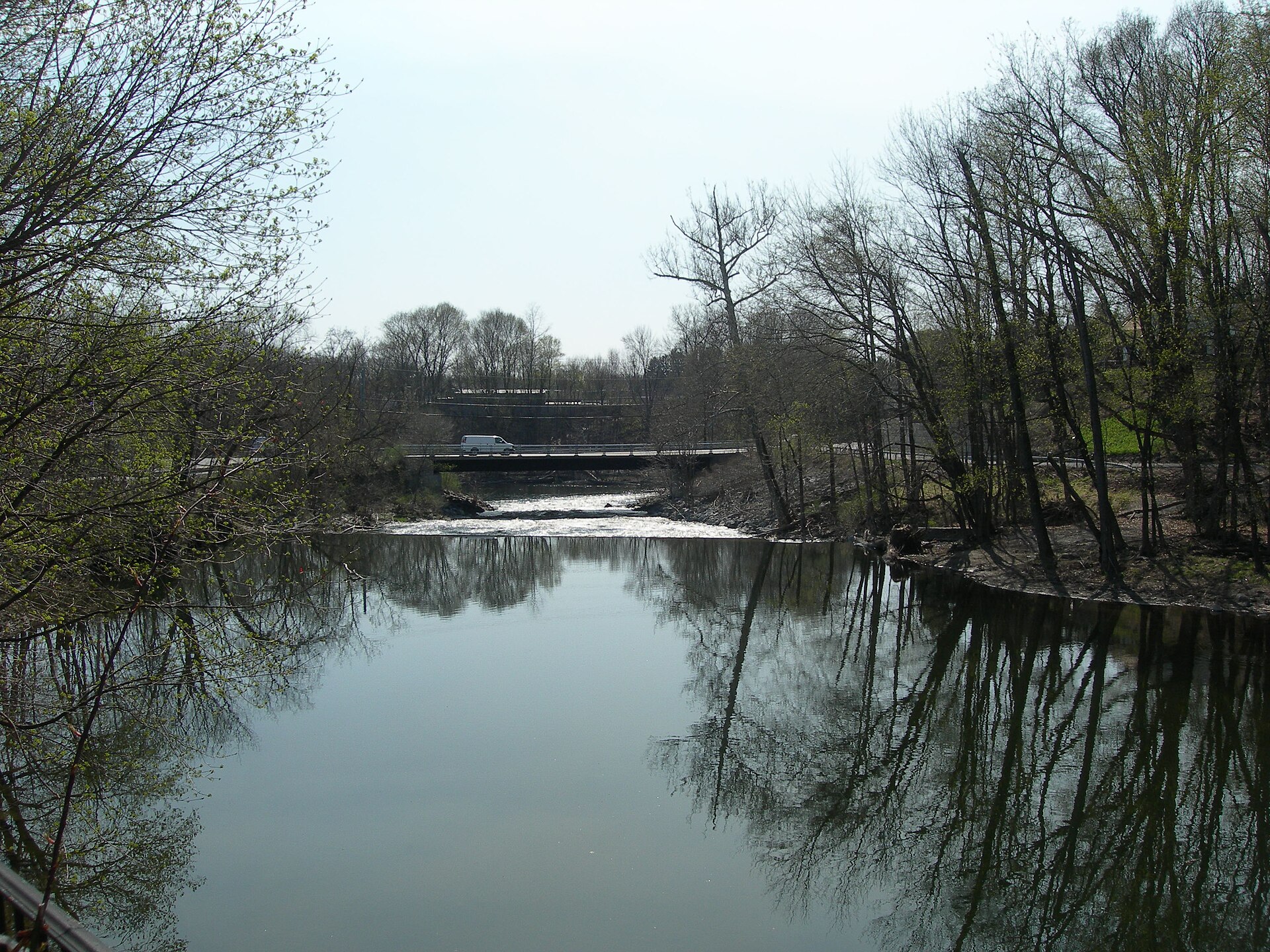 Red Oaks Mill: Waterfall, Town of Poughkeepsie, New York