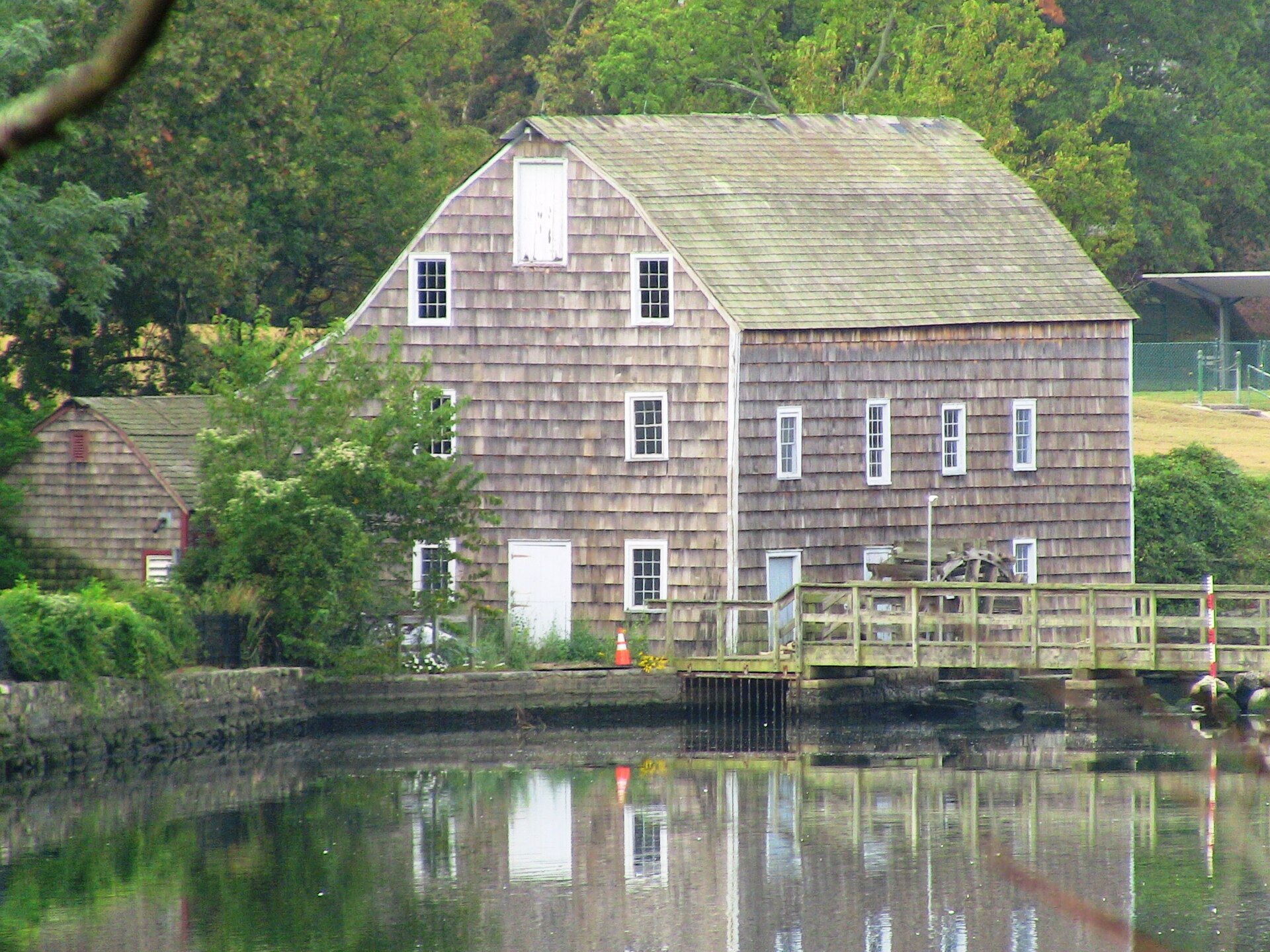 Saddle Rock Grist Mill, Grist Mill Lane and Little Neck Bay Saddle Rock — New York