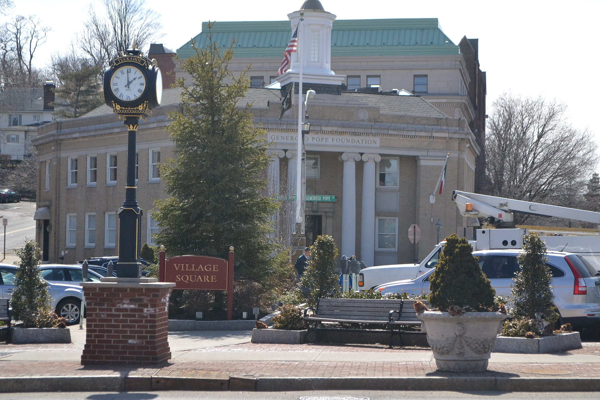 Outdoor view in Tuckahoe, New York