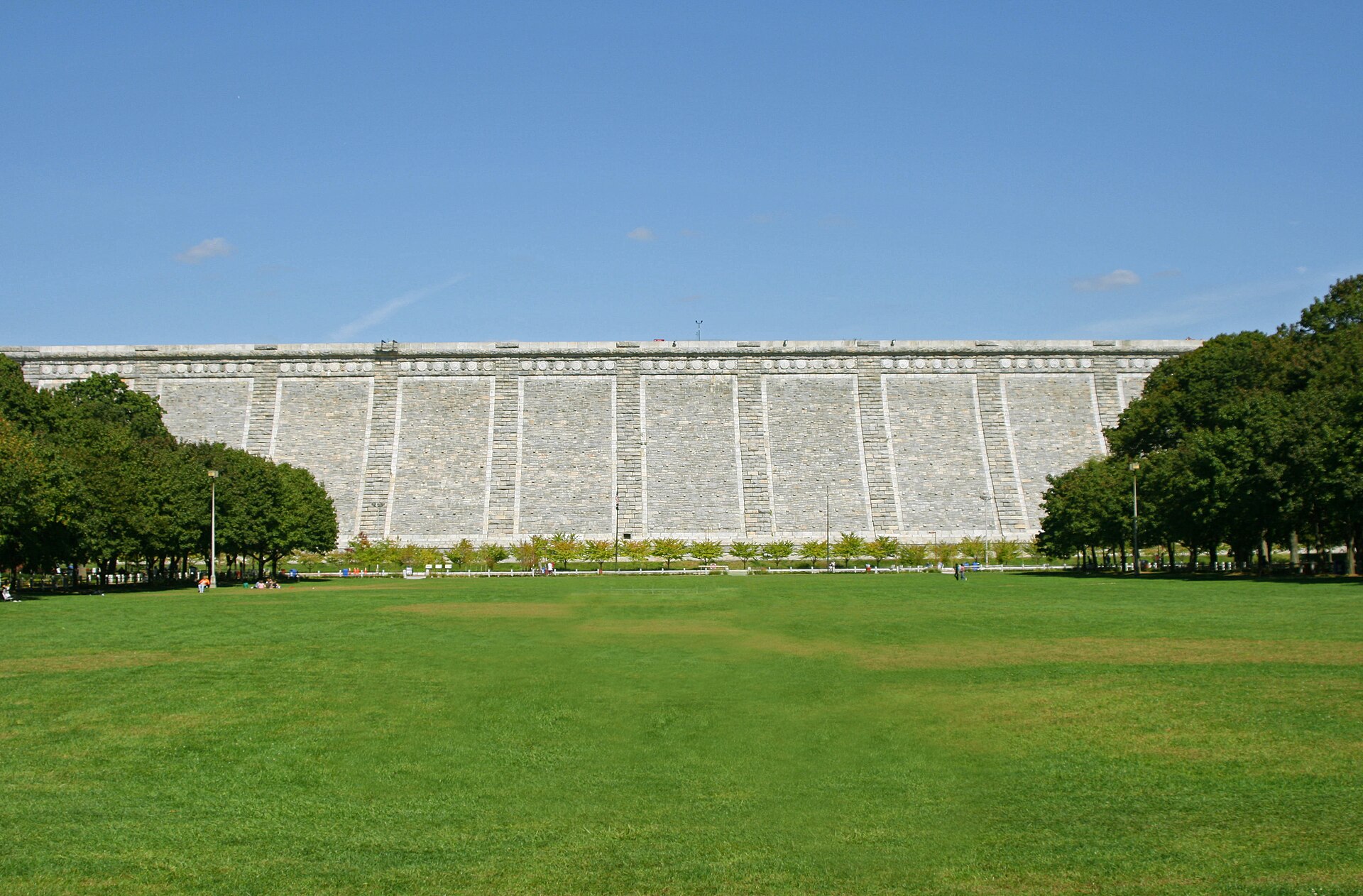 Kensico dam, in Valhalla, New York, USA