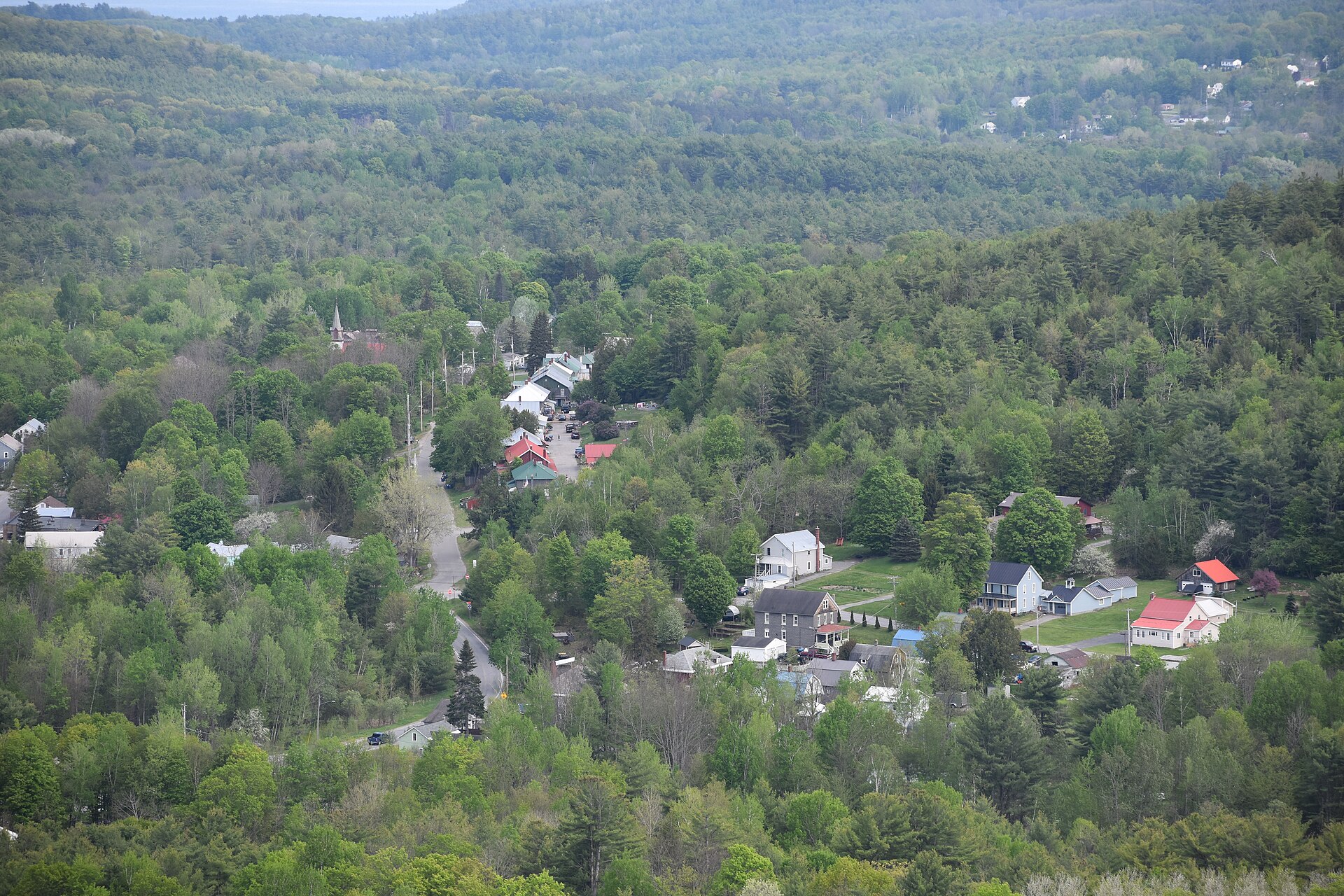 w:Witherbee, New York from w:Belfry Mountain