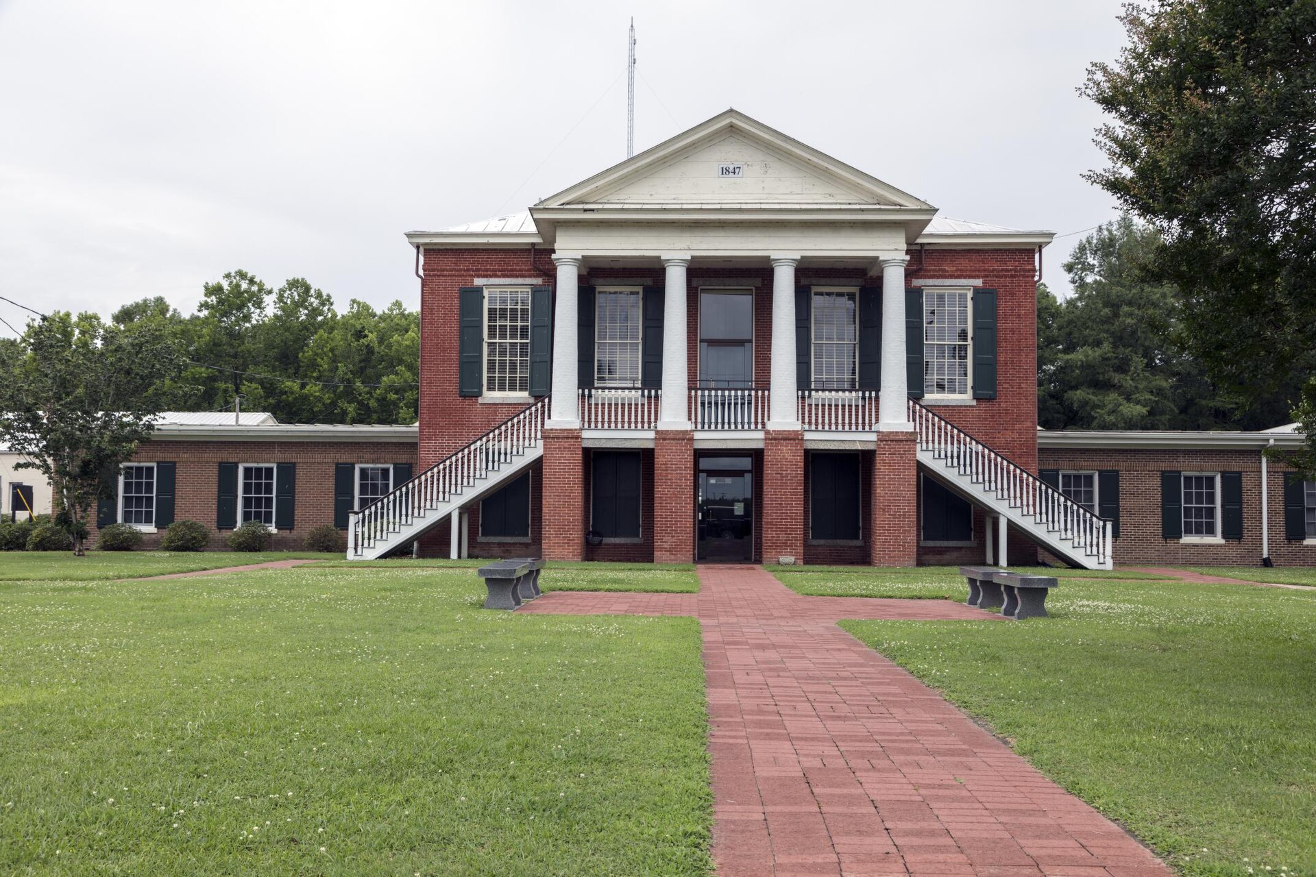 Historic Camden County Courthouse in North Carolina