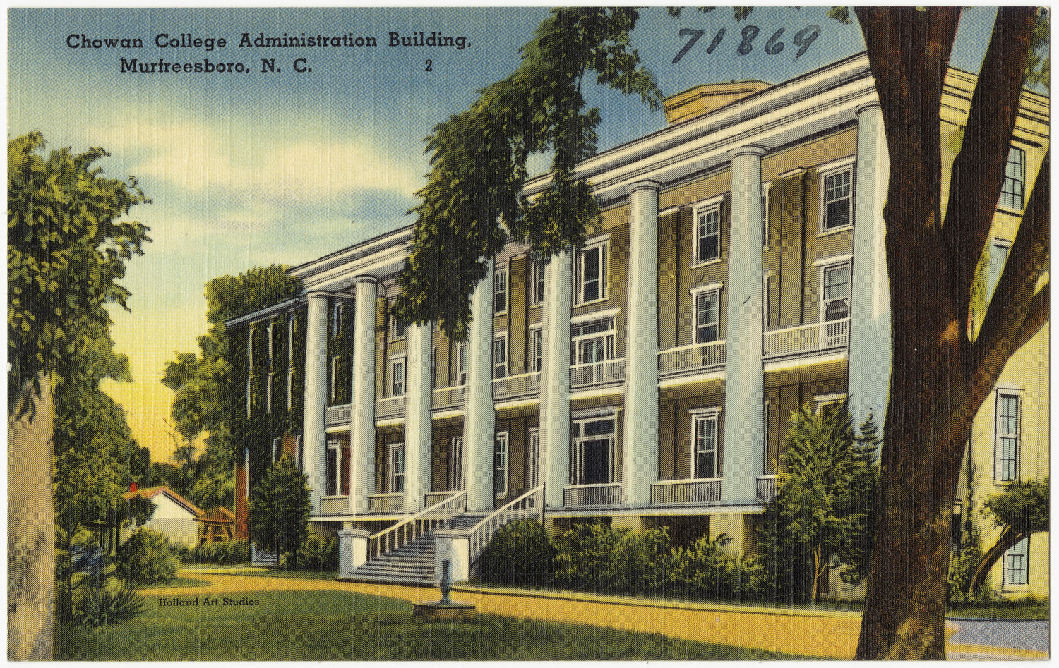 File name: 06_10_016110 Title: Chowan College Administration Building, Murfreesboro, N. — Hertford County, North Carolina