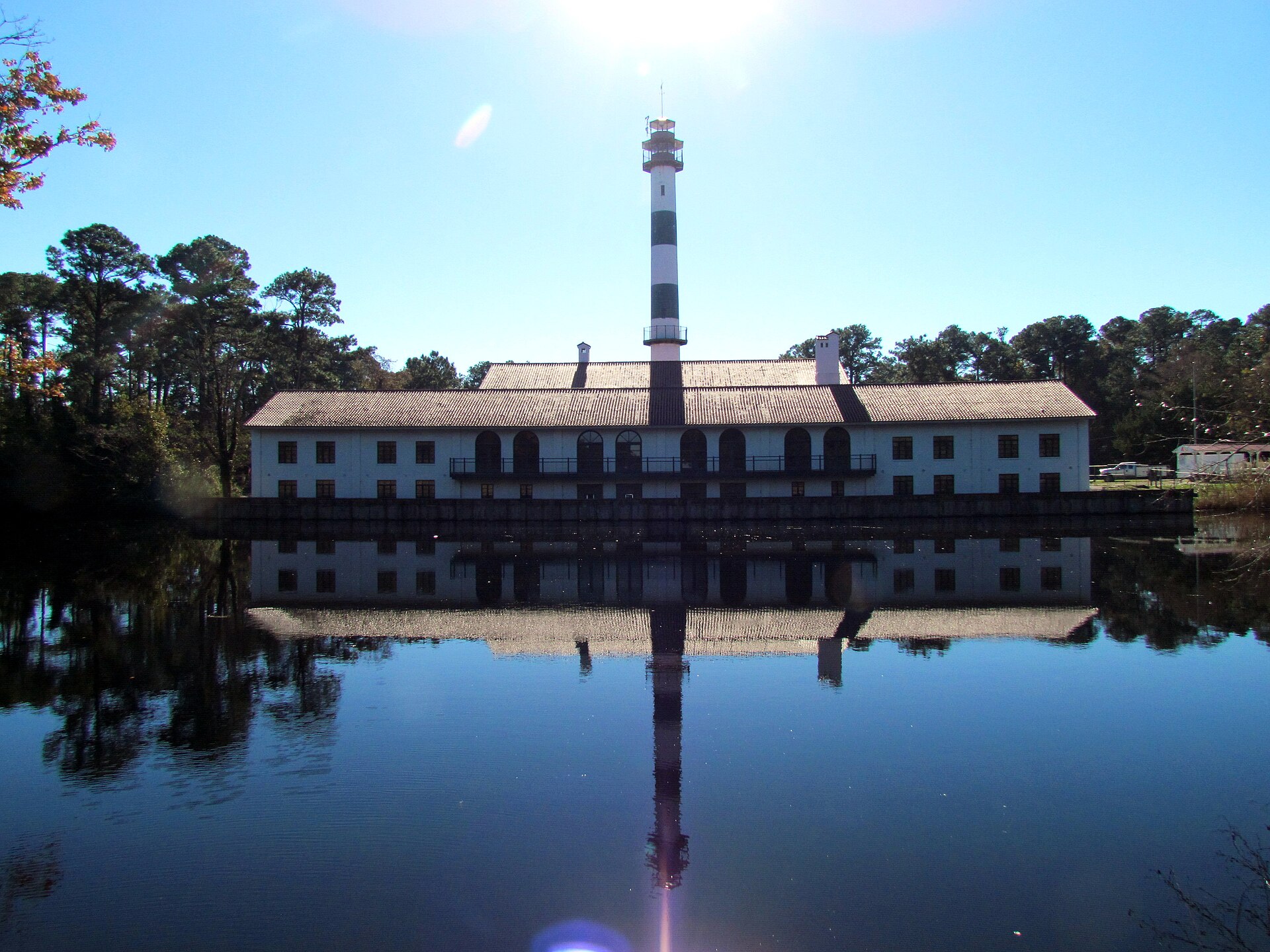 Pumping Station Mattamuskeet NWR Fairfield NC 8957 This is an image of a place or building that is listed on the National Register of Historic Places in the United States of America. — Hyde County, North Carolina