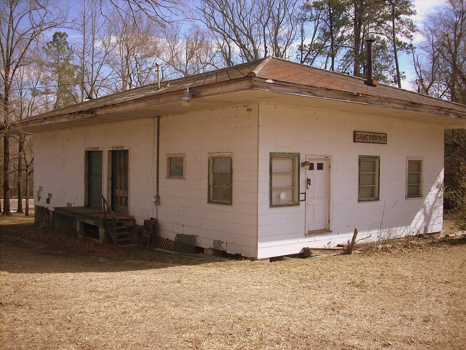 Depot in Cameron, North Carolina
