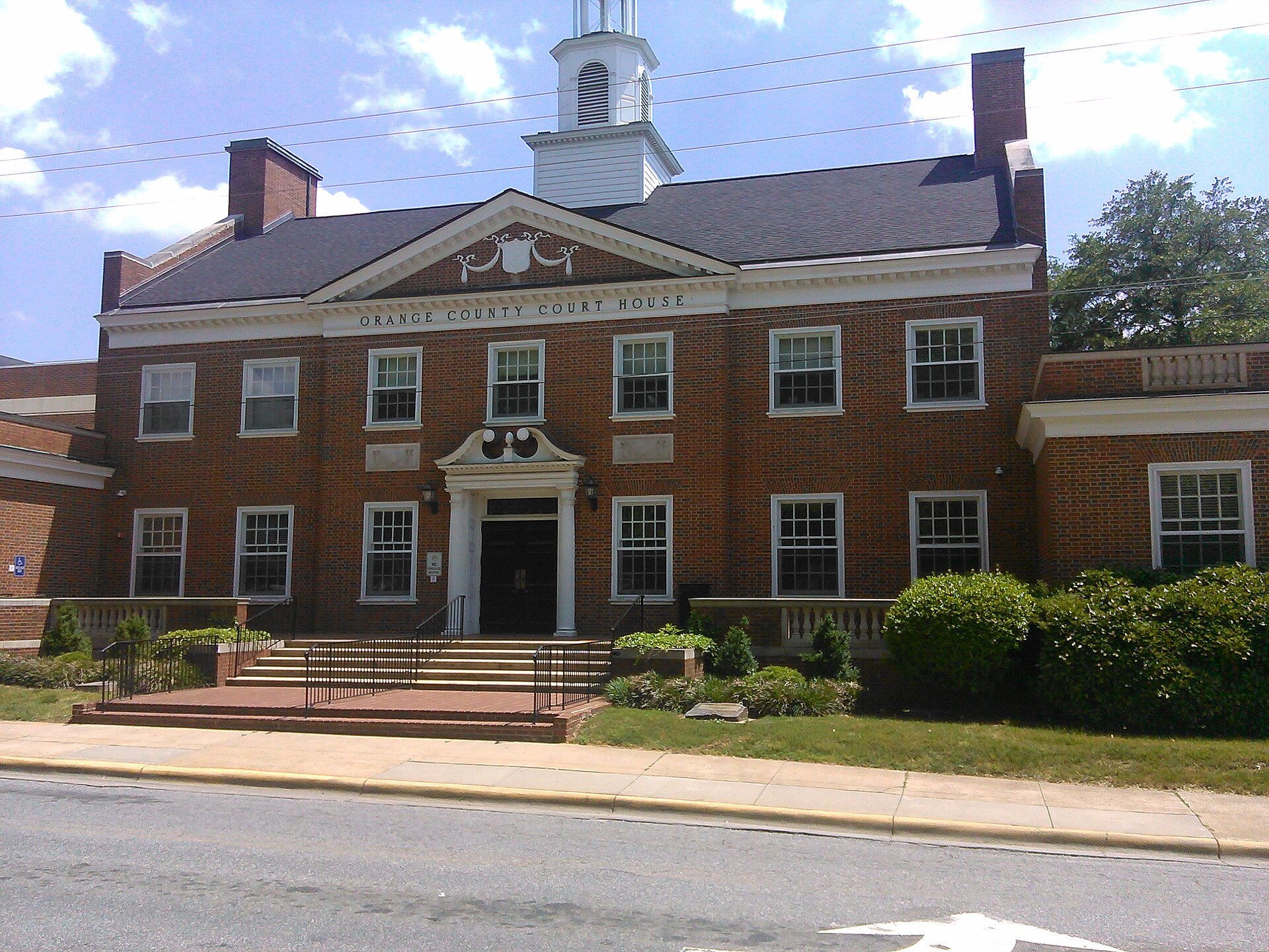 Orange County Courthouse in North Carolina
