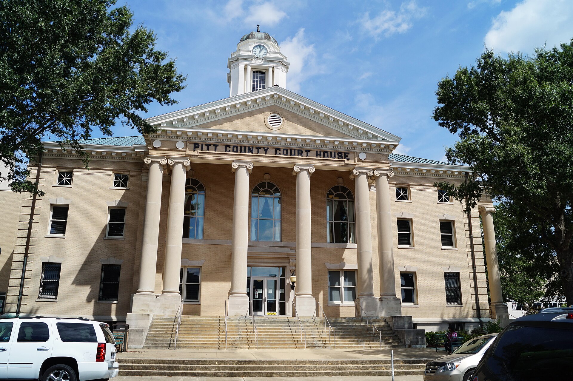 Pitt County Courthouse located at 100 W. Third St., Greenville, NC — North Carolina