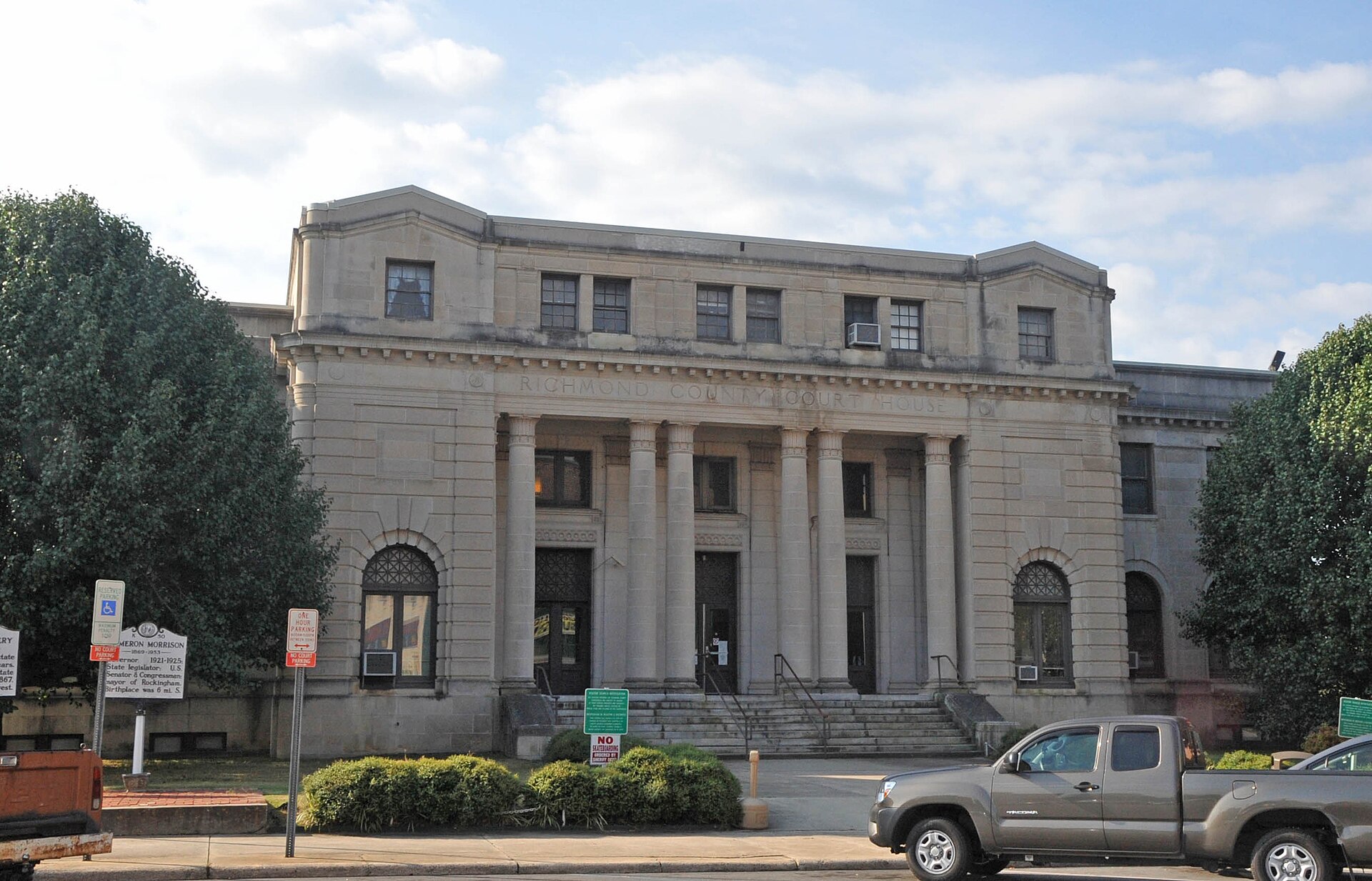 1922-1923; VICTORIAN RENAISSANCE — Richmond County, North Carolina