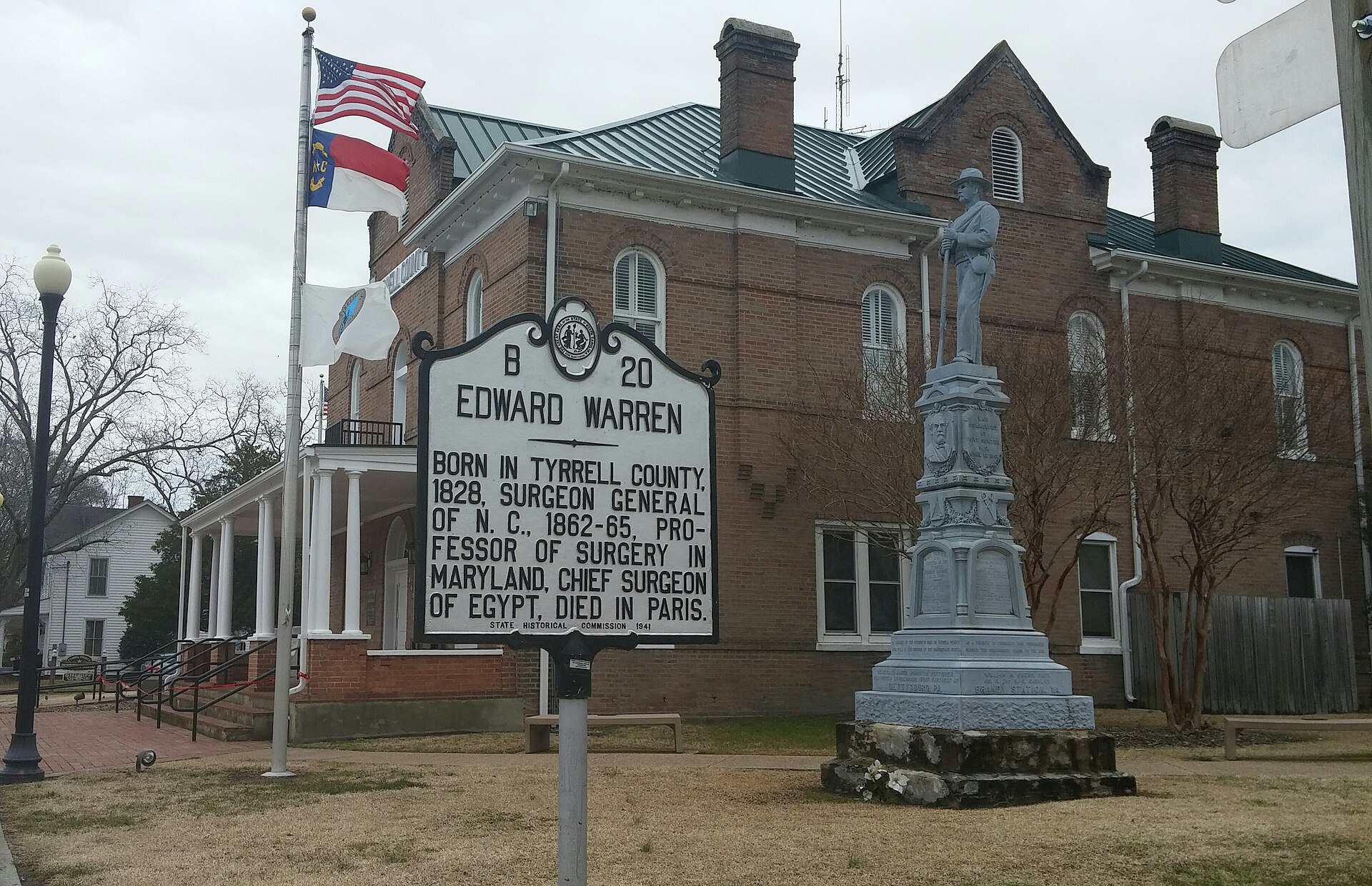 Tyrrell County Courthouse — North Carolina