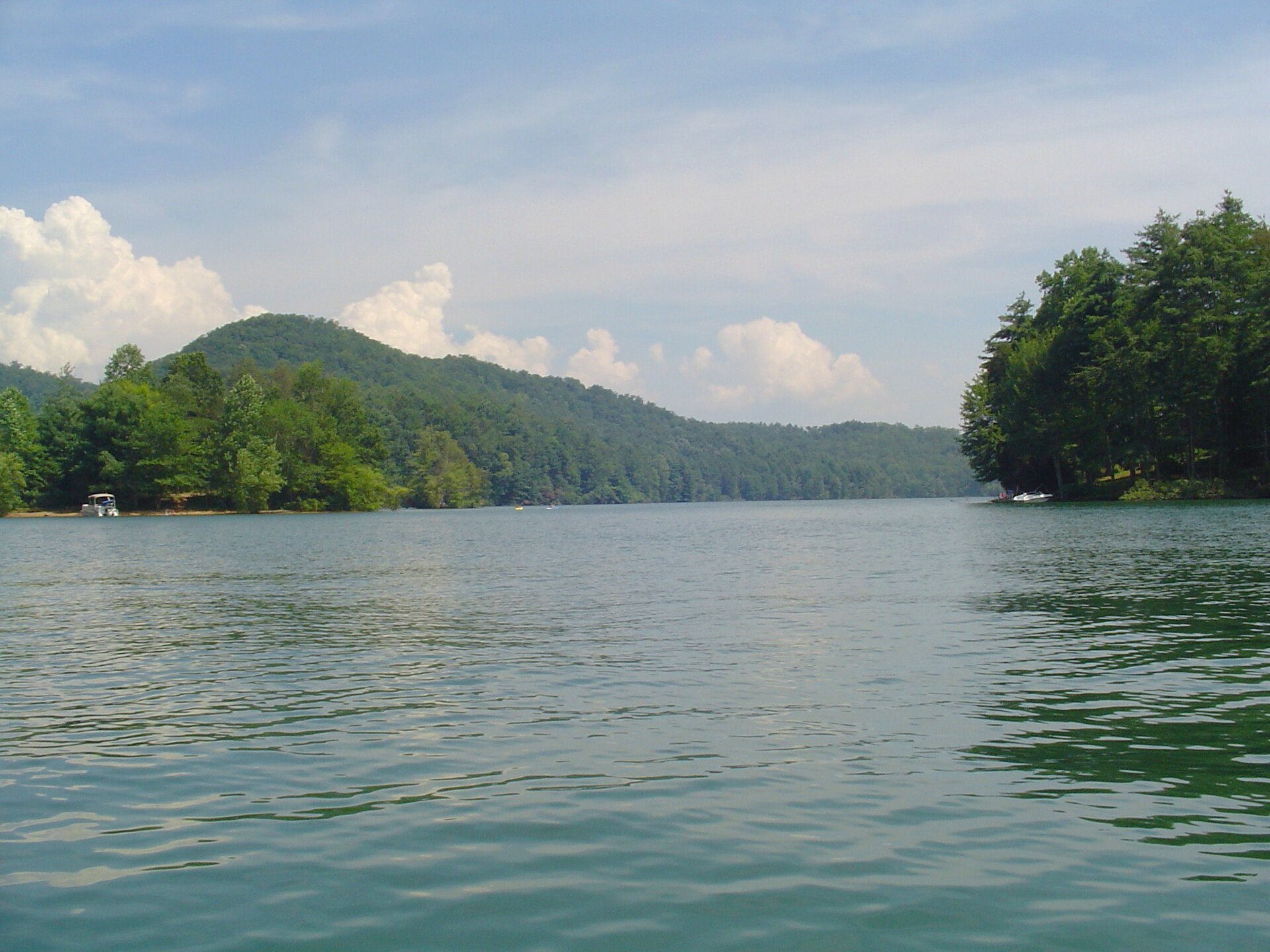 Lake Glenville in Glenville, North Carolina.