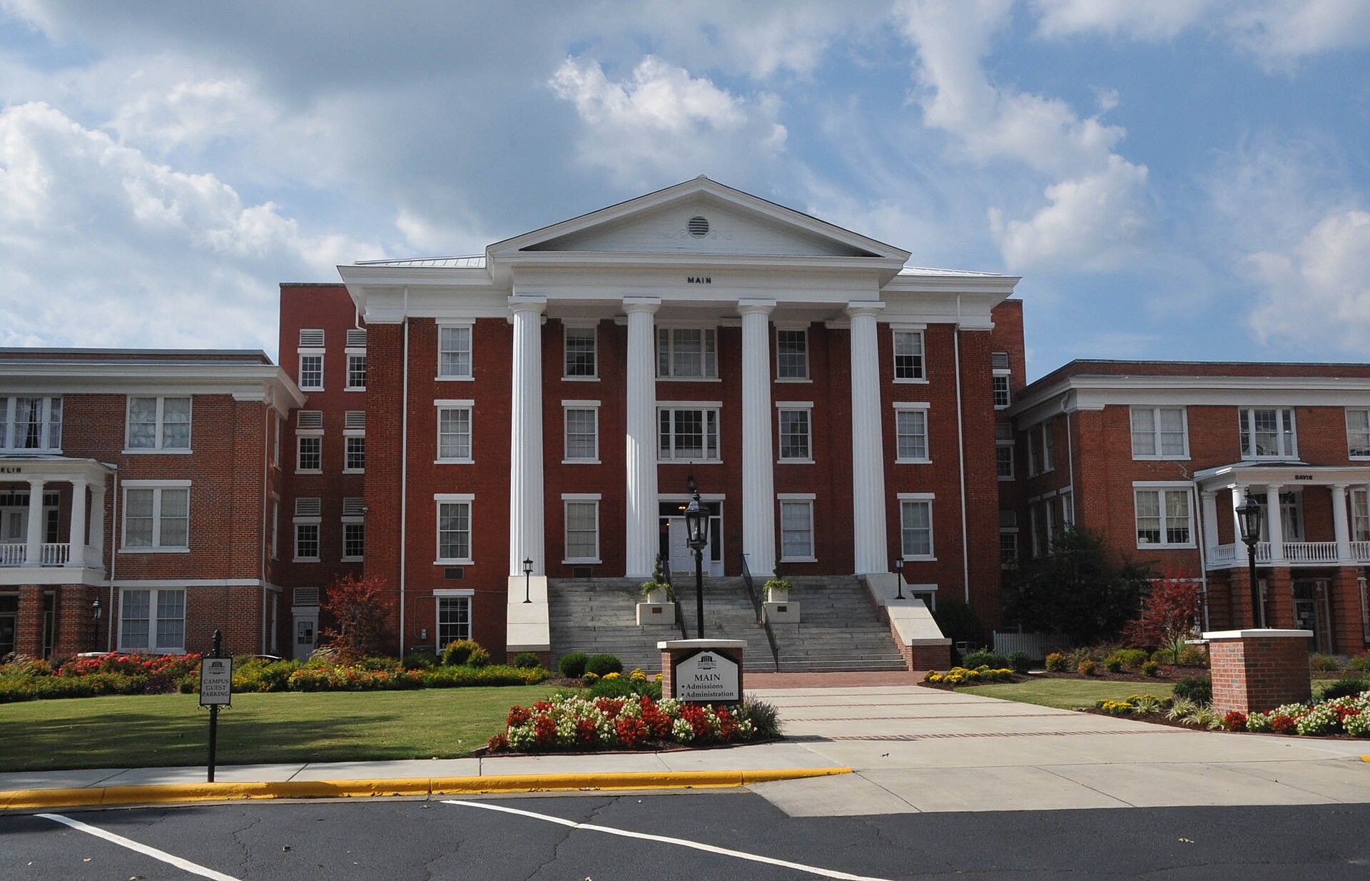 Louisburg College- opened in 1857 on the site of the Franklin Academy. Now a Methodist junior college. — North Carolina