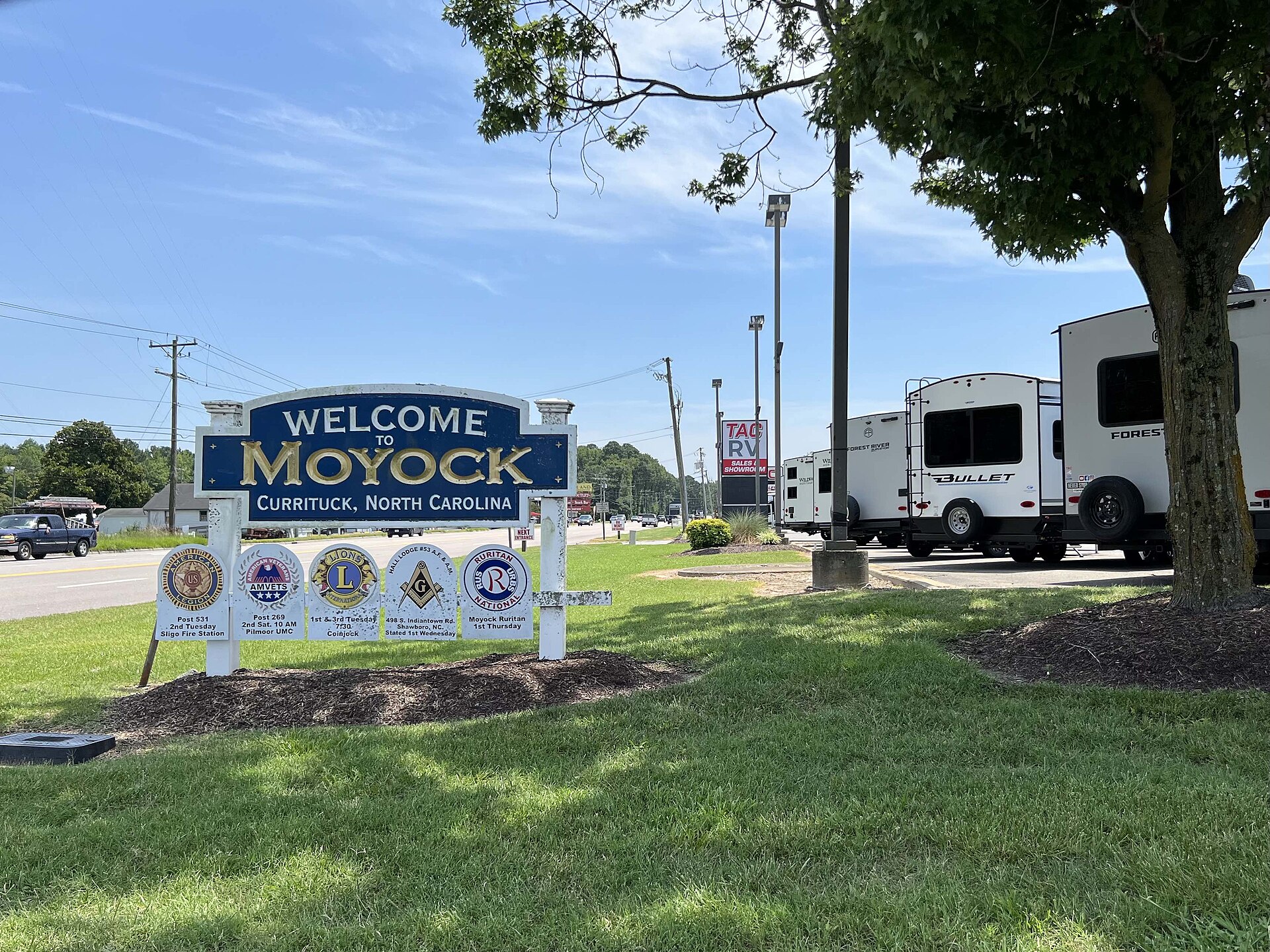 Moyock, Currituck County, North Carolina.