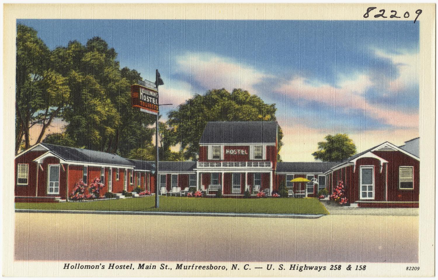 File name: 06_10_016113 Title: Hollomon's Hostel, Main St., Murfreesboro, N. — North Carolina