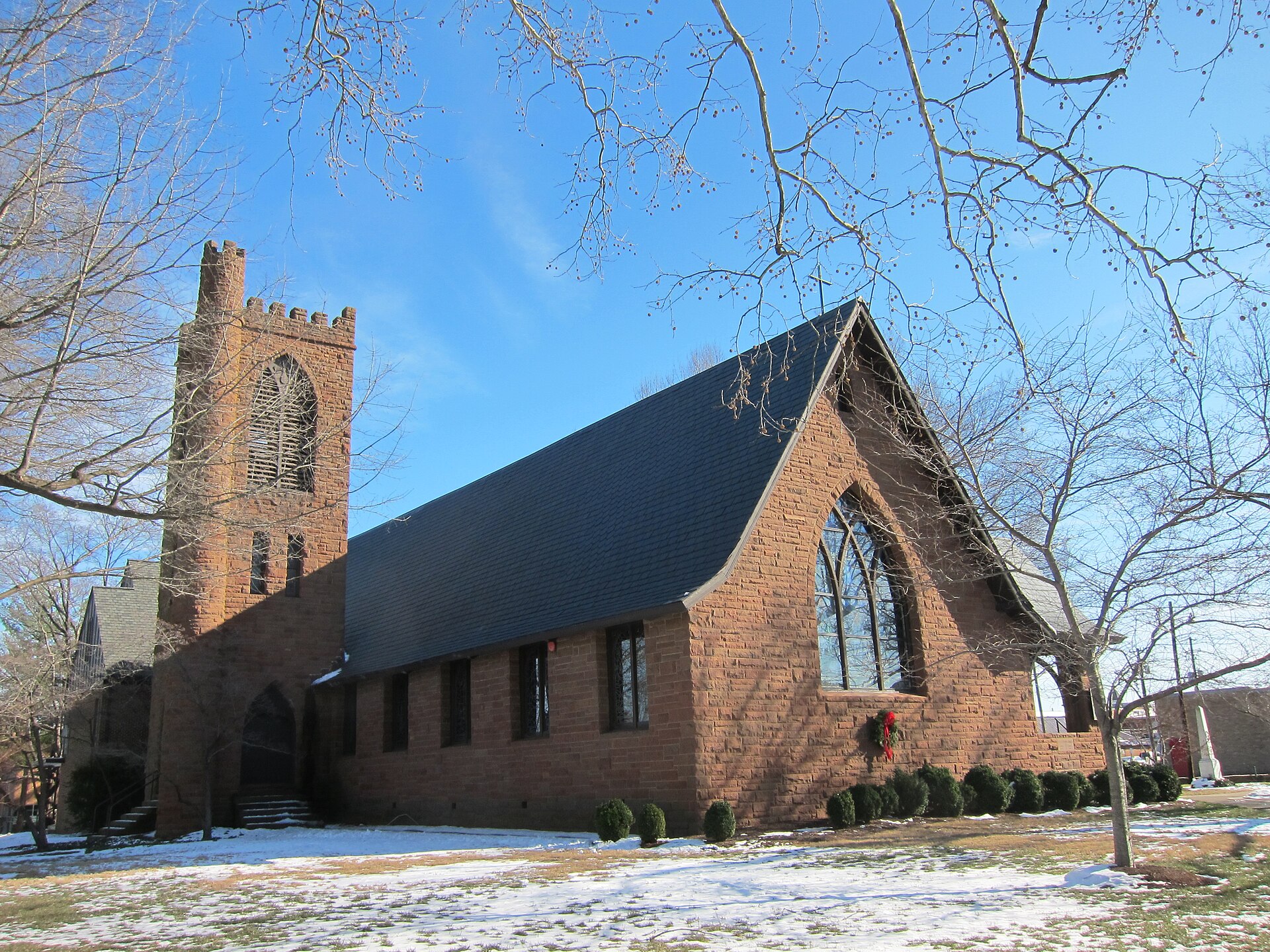 St. Stephen's Episcopal Church in Oxford, North Carolina. This sanctuary was built in 1902, but the original sanctuary was built in 1832.