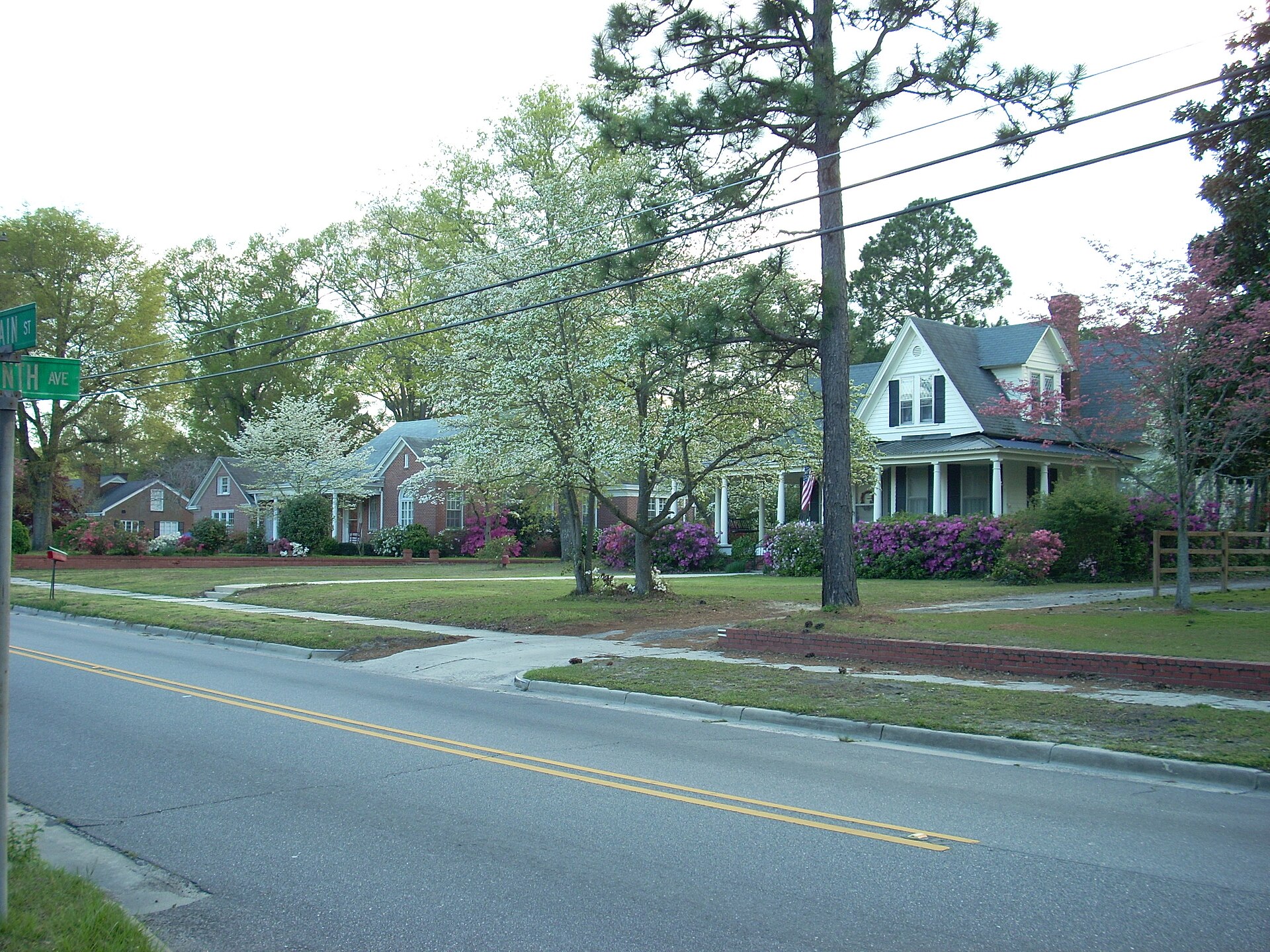 A view of Red Springs — North Carolina