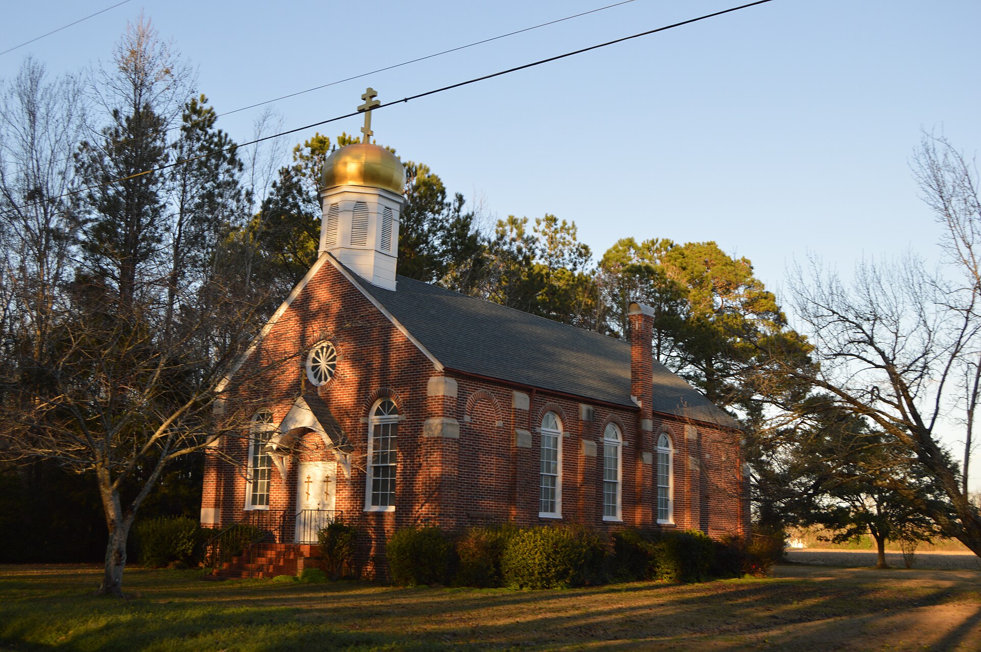 Front and southern side of SS. — St. Helena, North Carolina