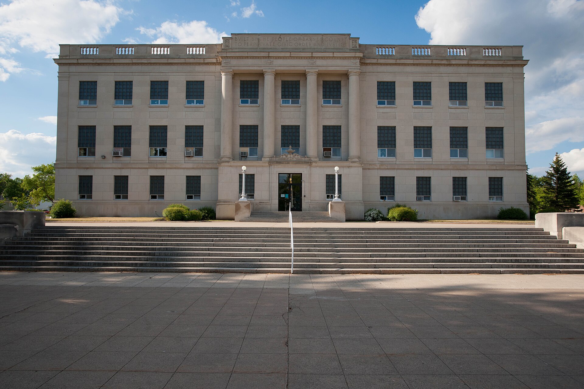 This is an image of a place or building that is listed on the National Register of Historic Places in the United States of America. — Barnes County, North Dakota